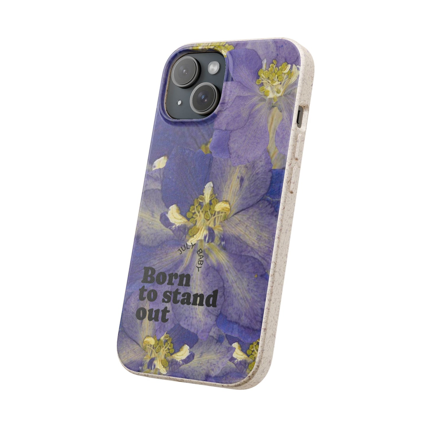 July Eco-friendly birth flower - Biodegradable case