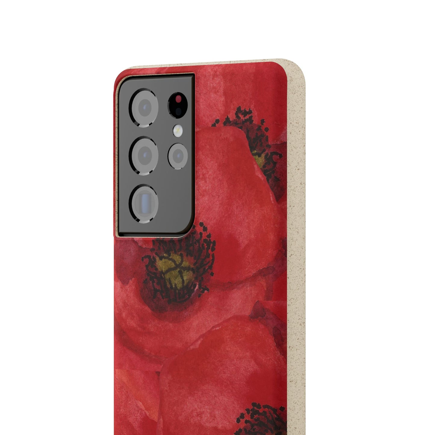 Poppy flower - Biodegradable case