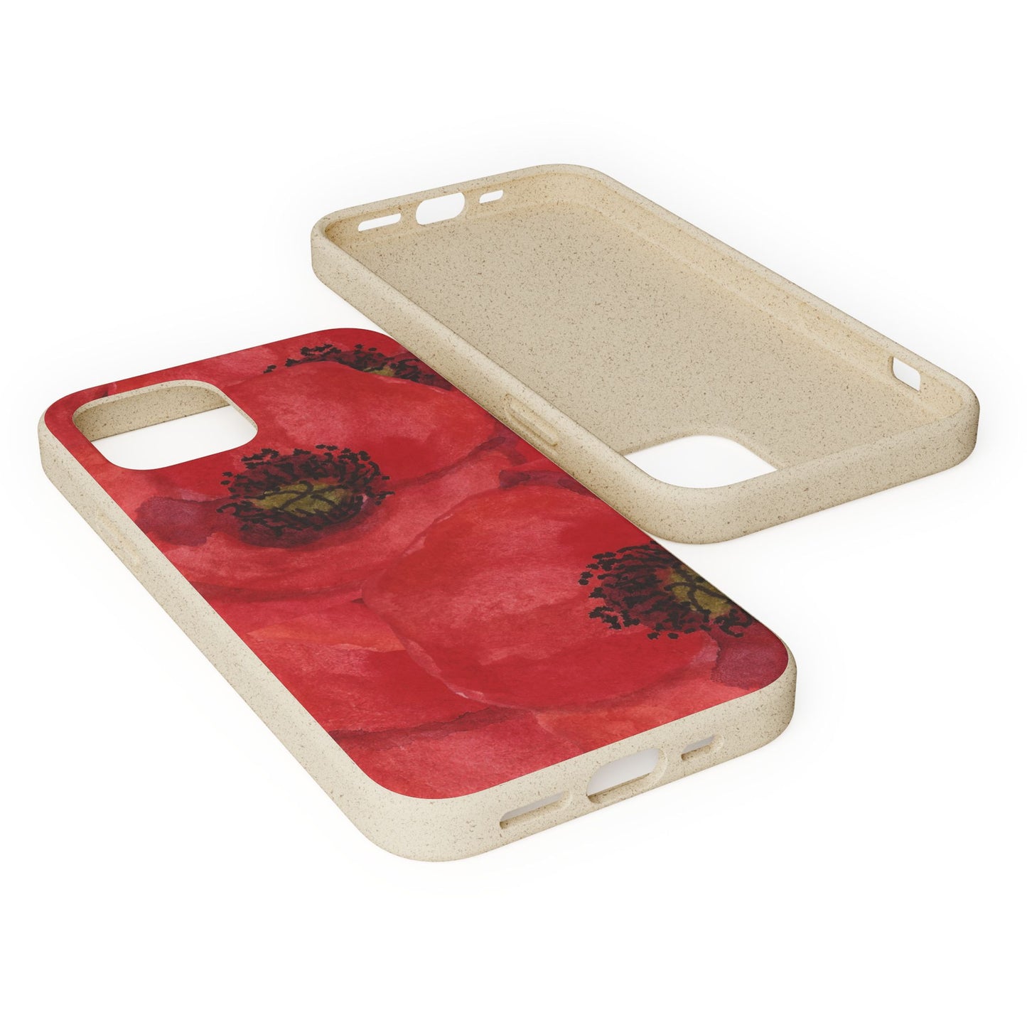 Poppy flower - Biodegradable case