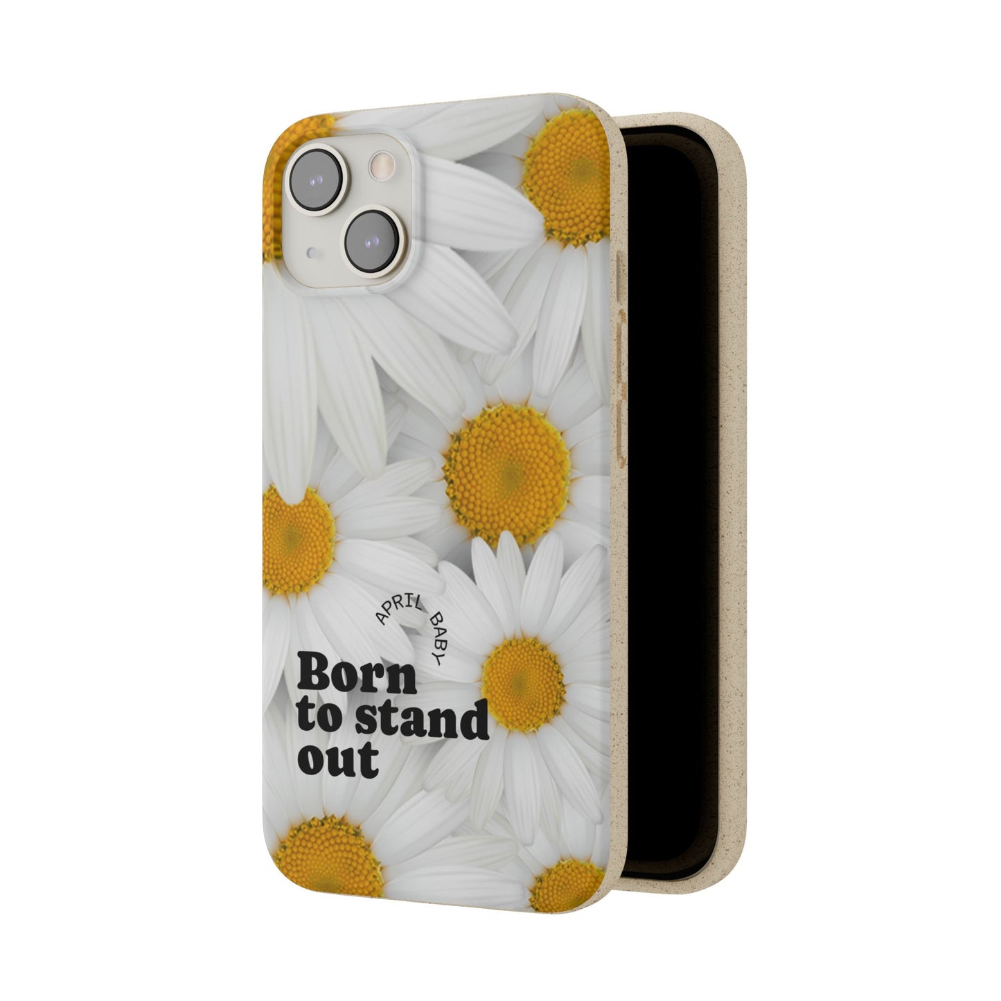 April Eco-friendly birth flower - Biodegradable case