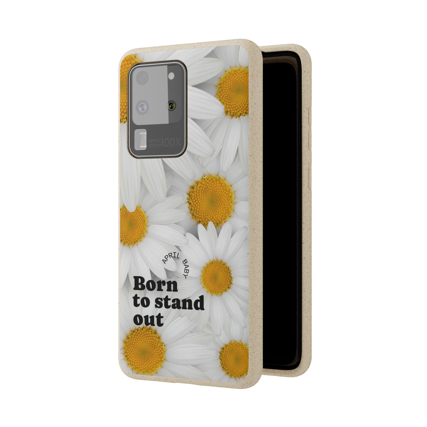 April Eco-friendly birth flower - Biodegradable case