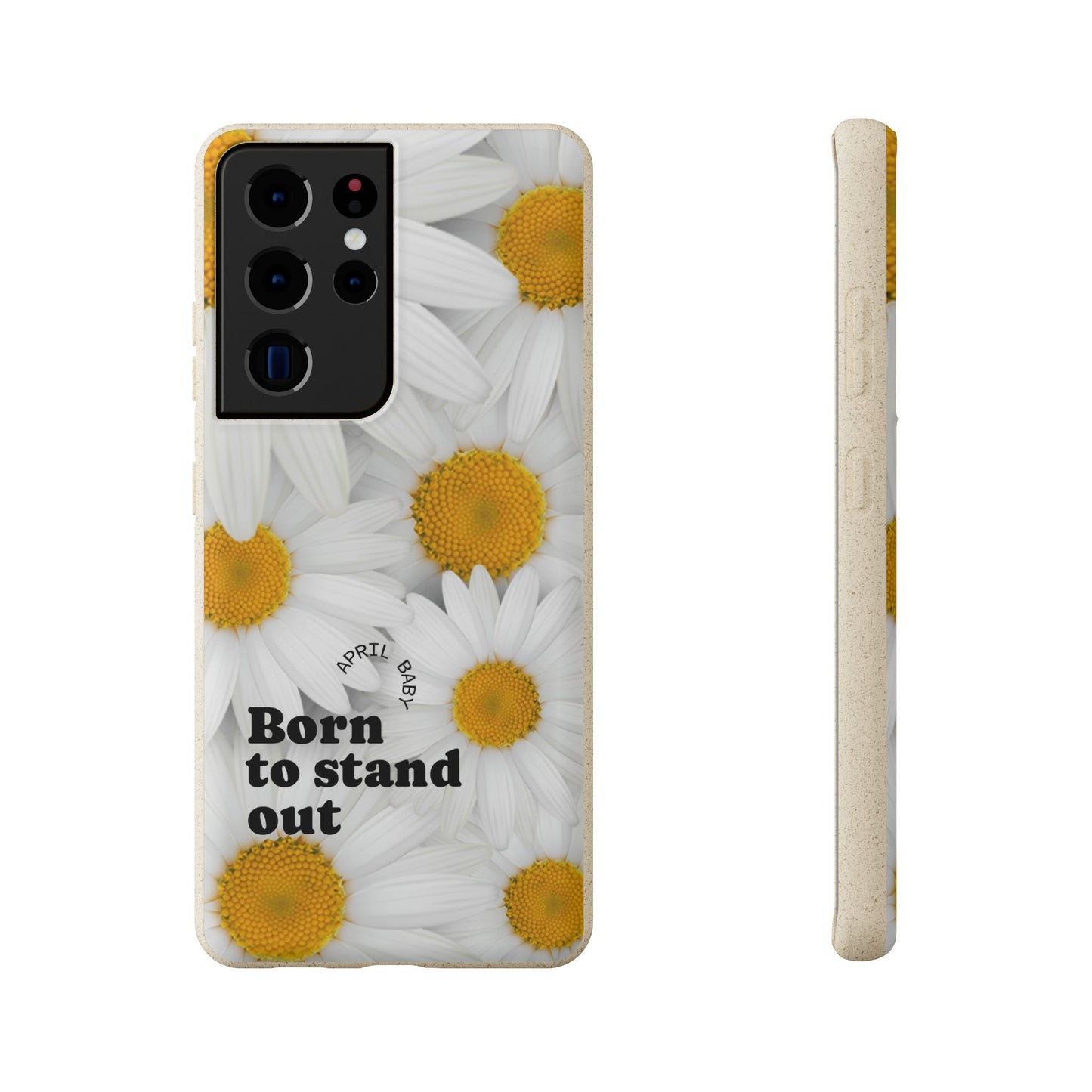 April Eco-friendly birth flower - Biodegradable case