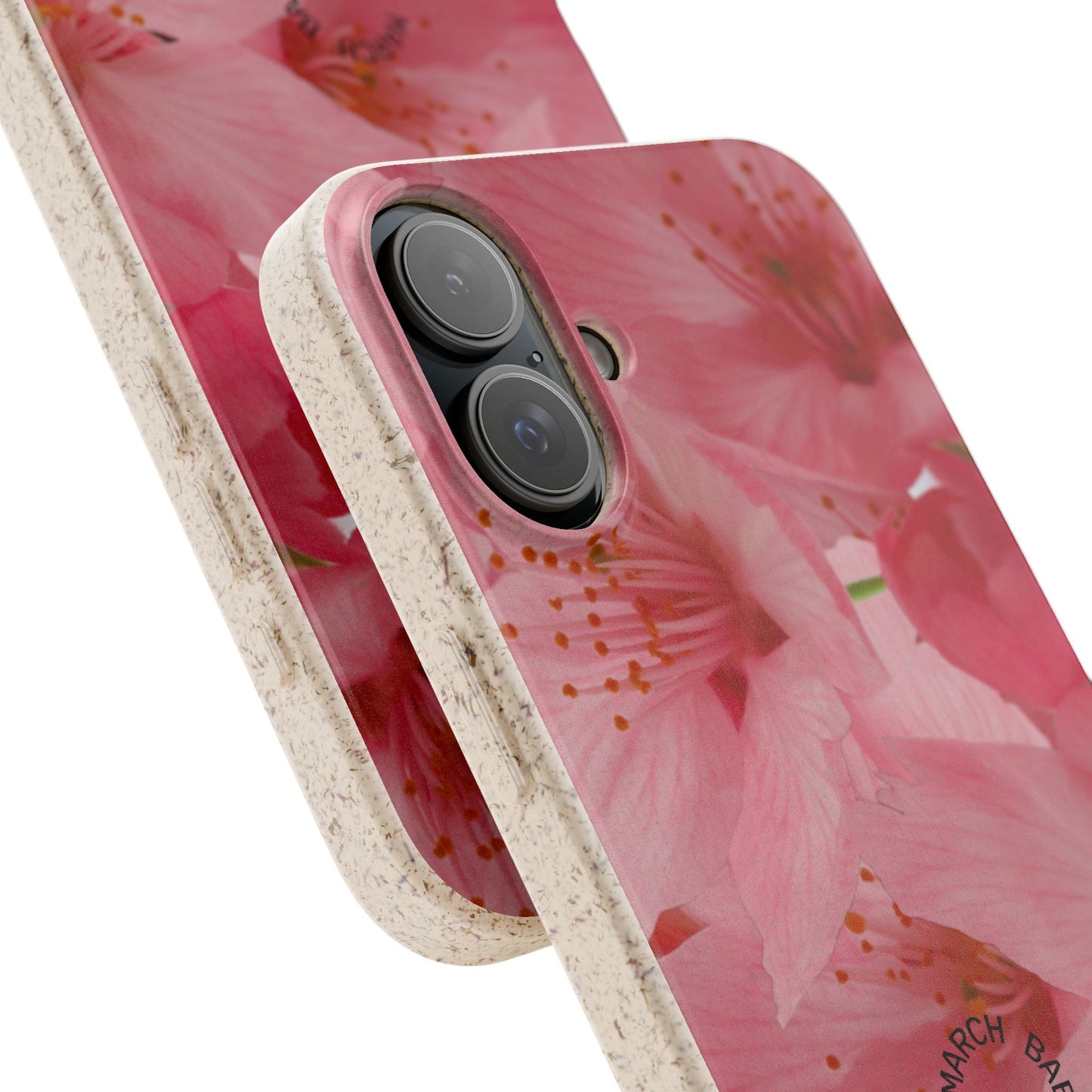 March Eco-friendly birth flower - Biodegradable case