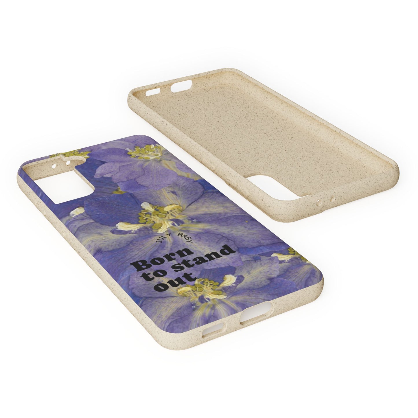July Eco-friendly birth flower - Biodegradable case
