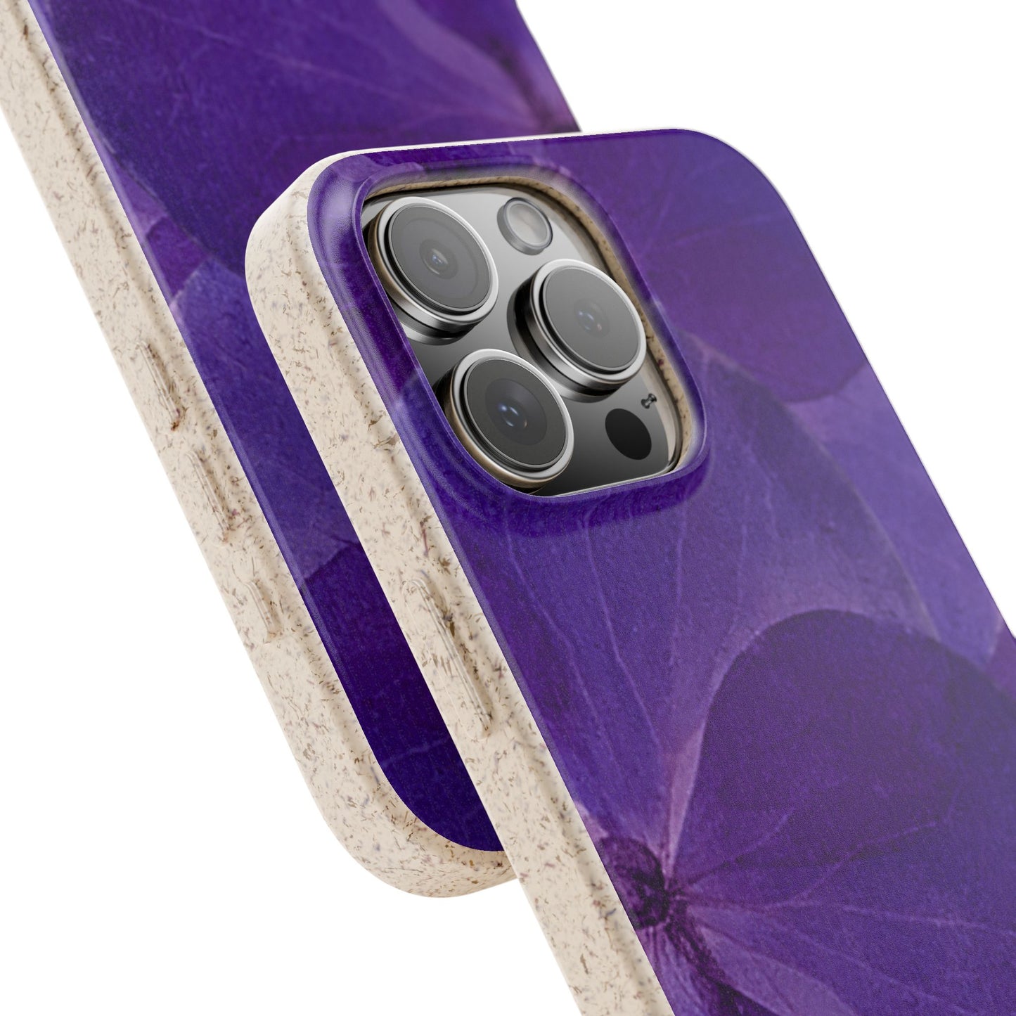 Eco-Friendly February birth flower - Biodegradable case