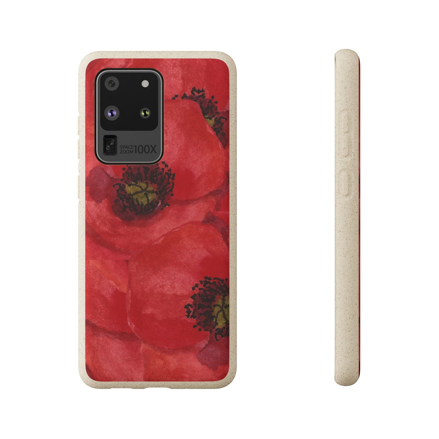 Poppy flower - Biodegradable case