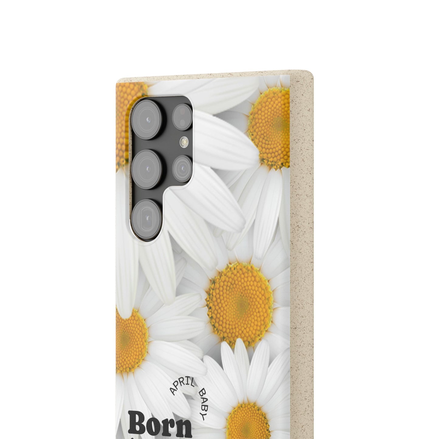 April Eco-friendly birth flower - Biodegradable case