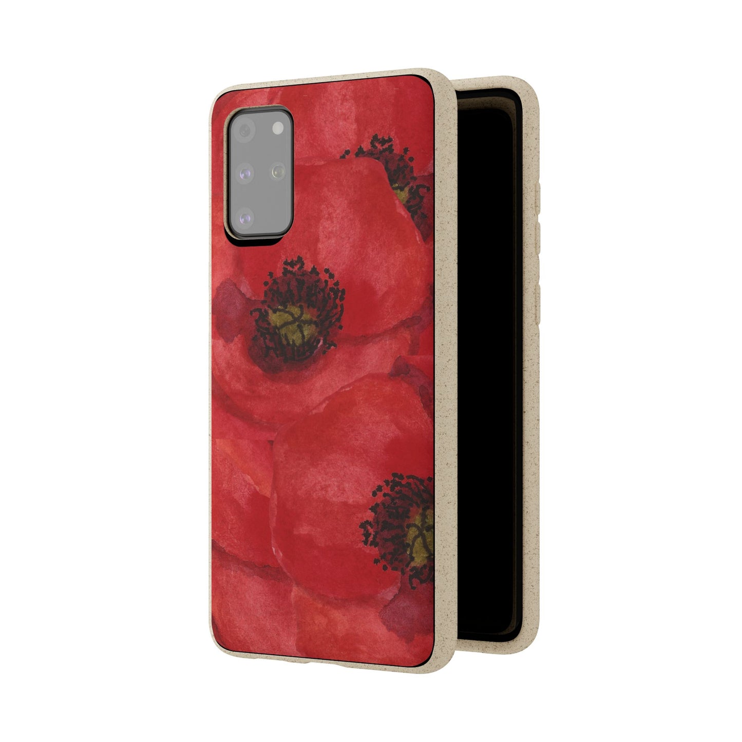 Poppy flower - Biodegradable case