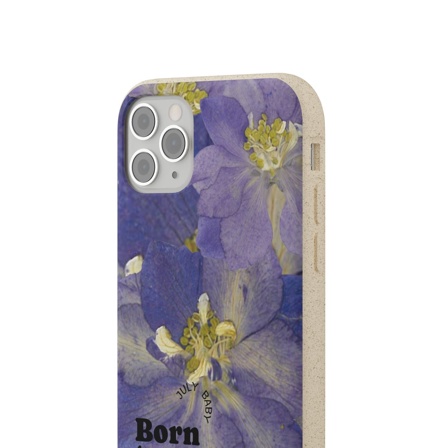 July Eco-friendly birth flower - Biodegradable case