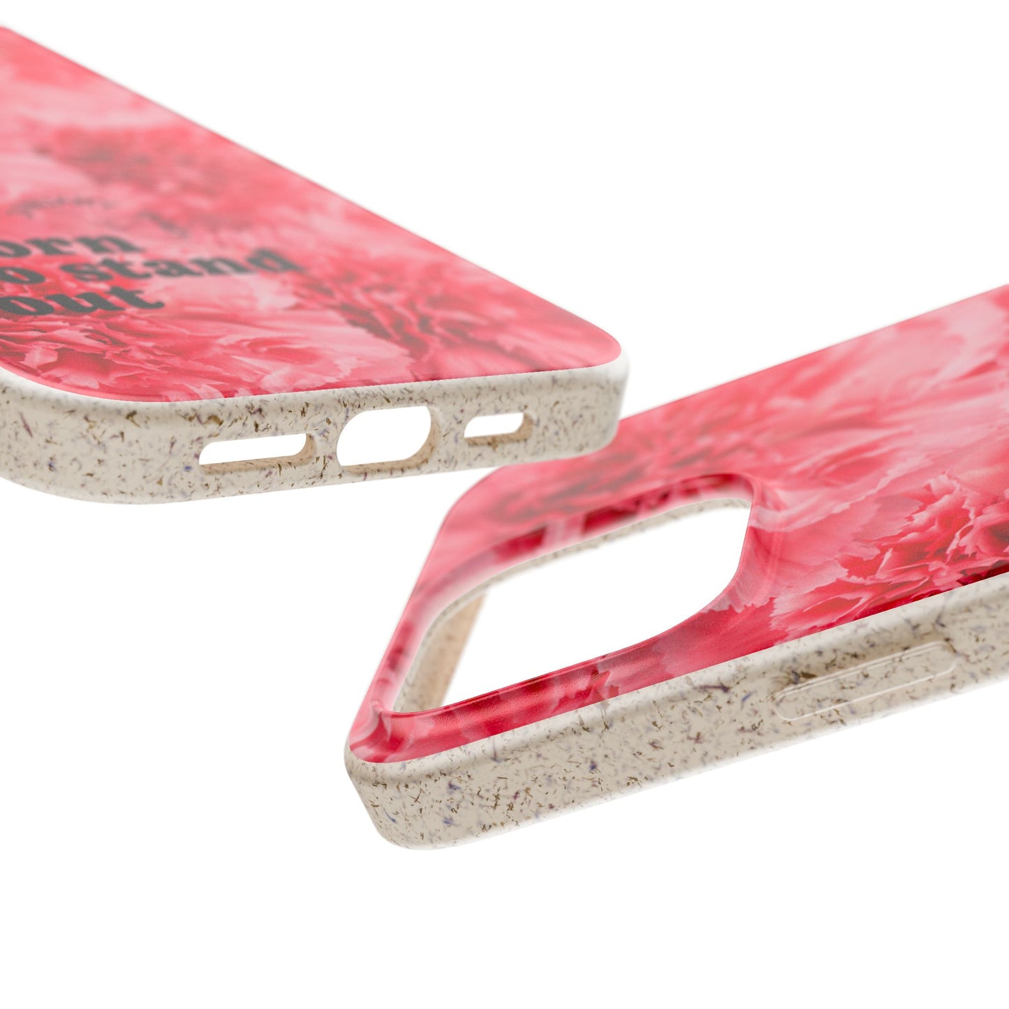 January Eco-friendly birth flower - Biodegradable case