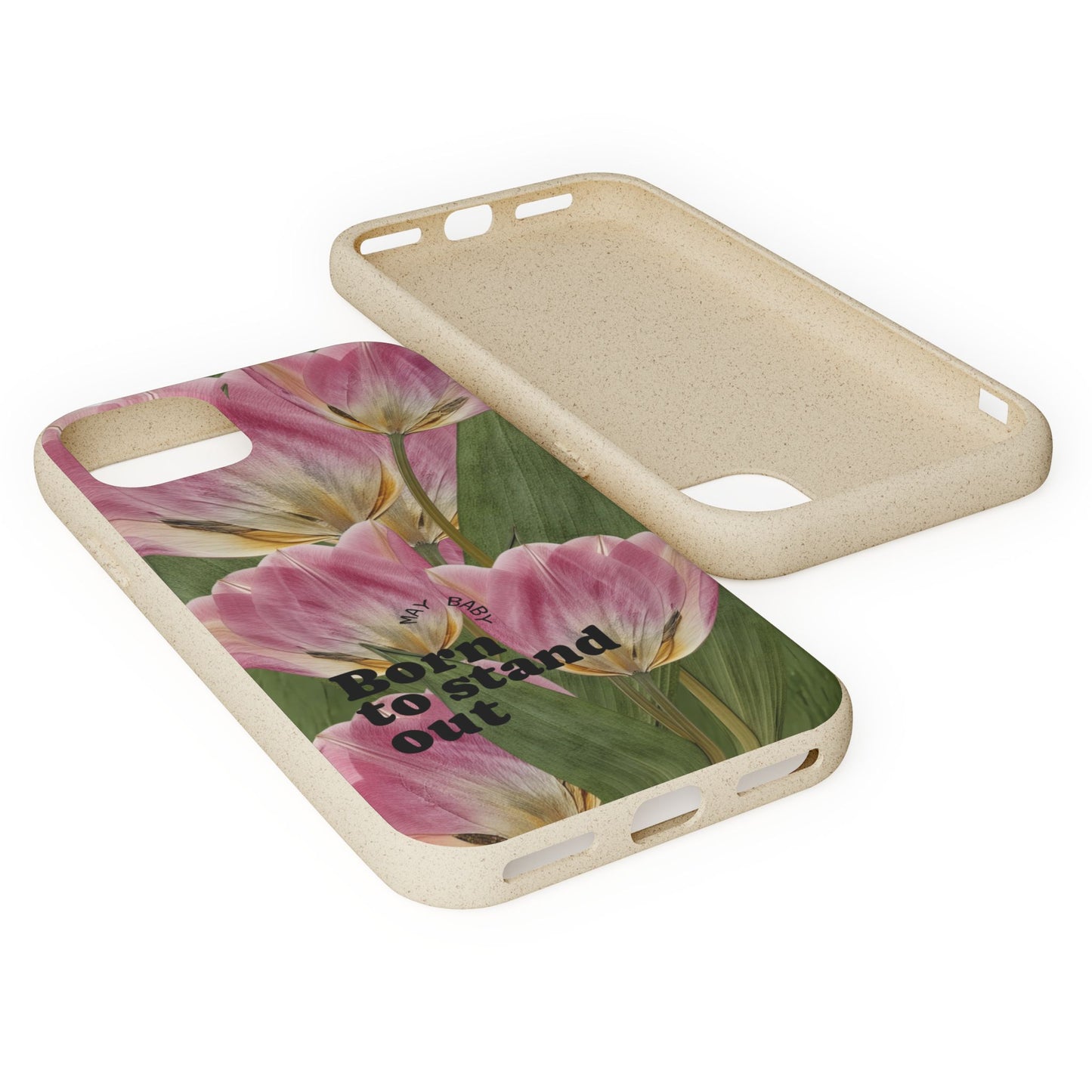 May Eco-friendly birth flower - Biodegradable case