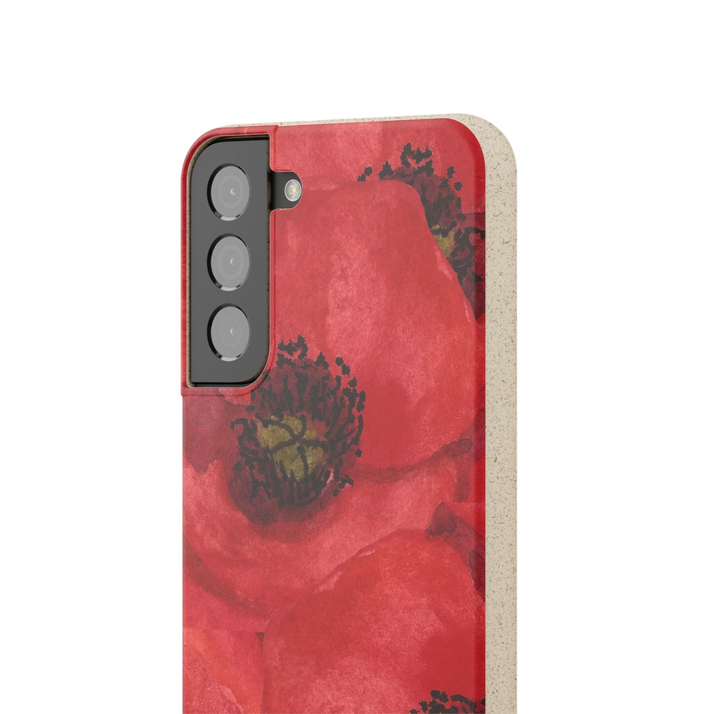 Poppy flower - Biodegradable case