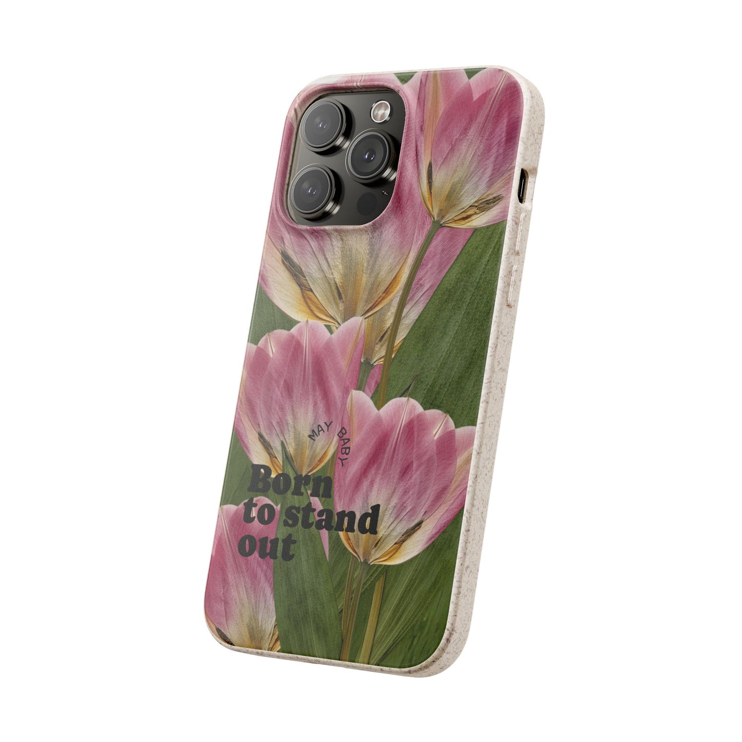 May Eco-friendly birth flower - Biodegradable case