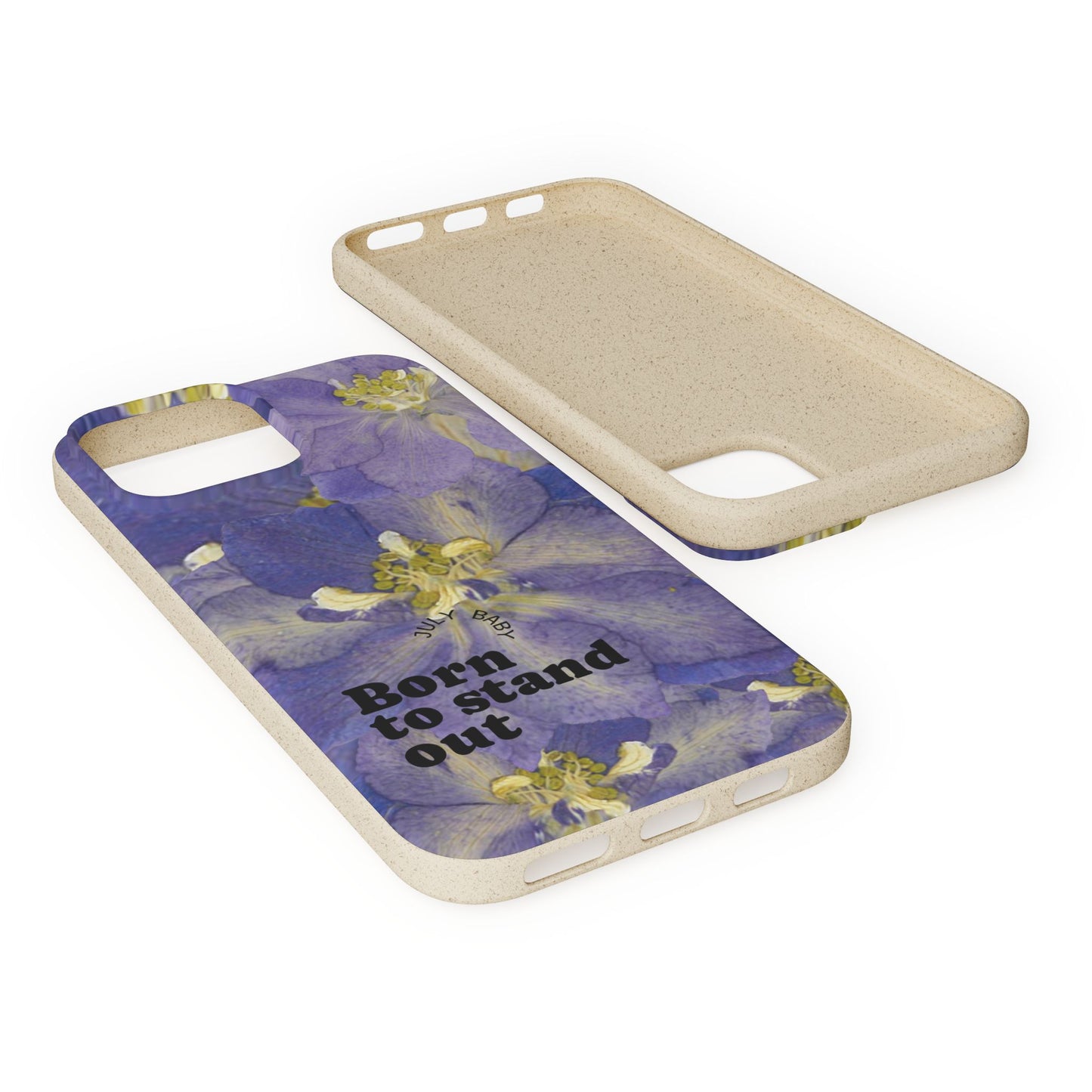 July Eco-friendly birth flower - Biodegradable case