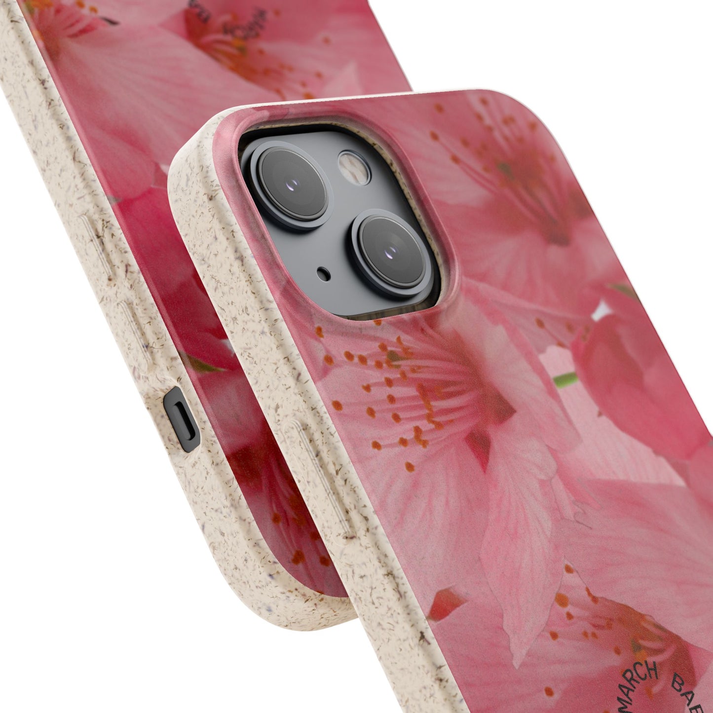 March Eco-friendly birth flower - Biodegradable case
