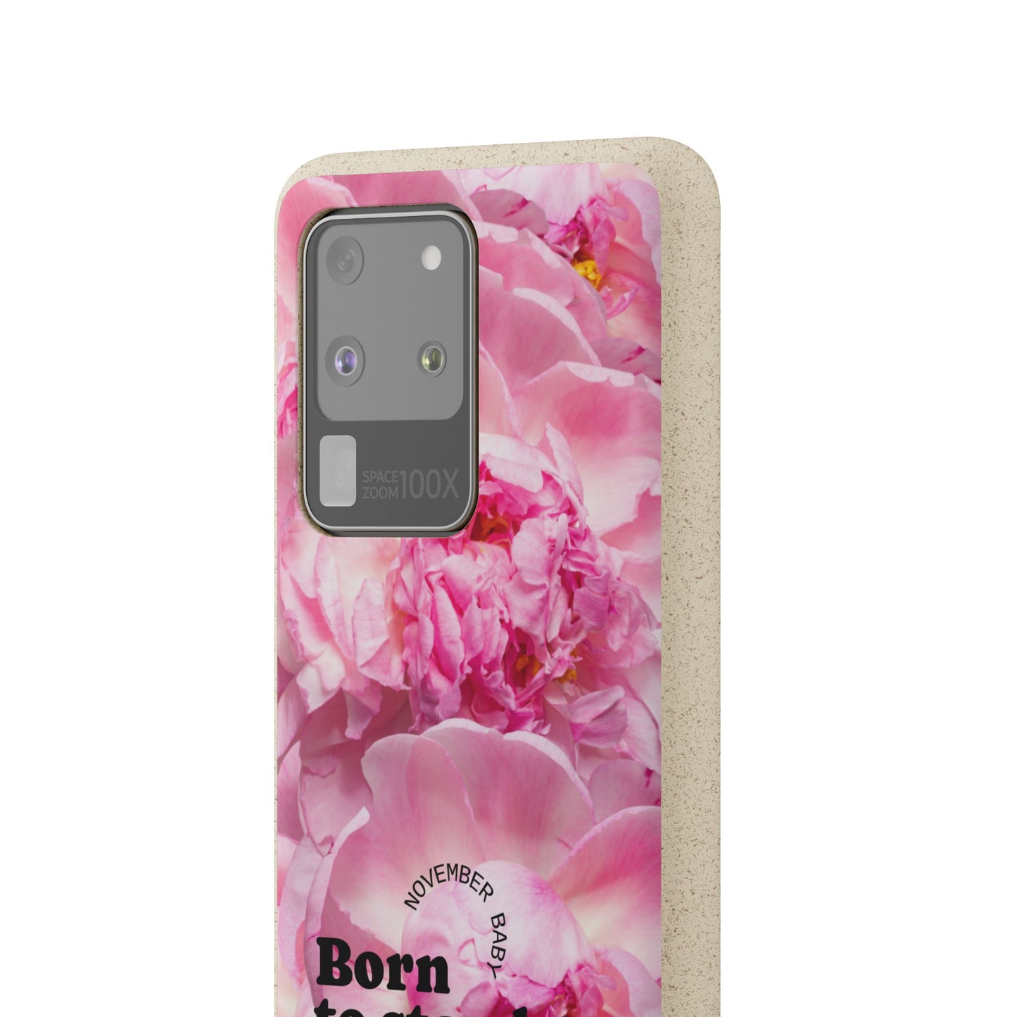 November Eco-friendly birth flower - Biodegradable case