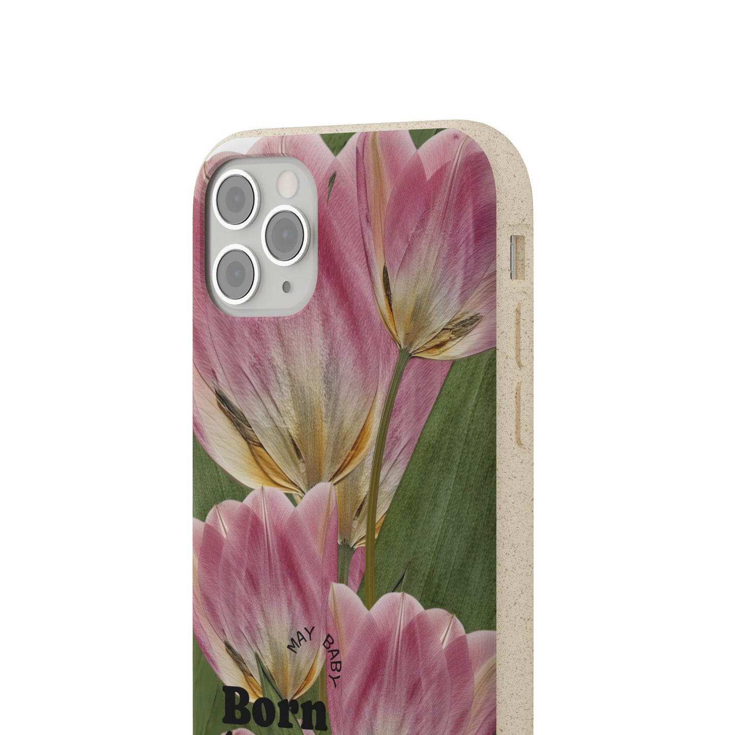 May Eco-friendly birth flower - Biodegradable case