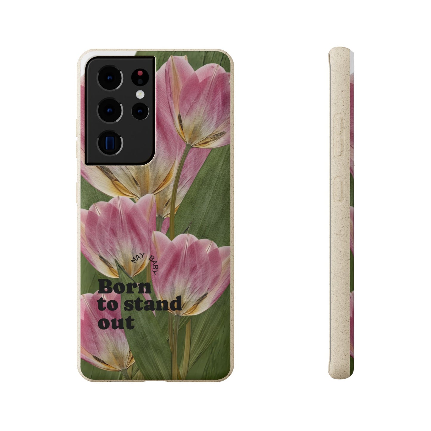 May Eco-friendly birth flower - Biodegradable case