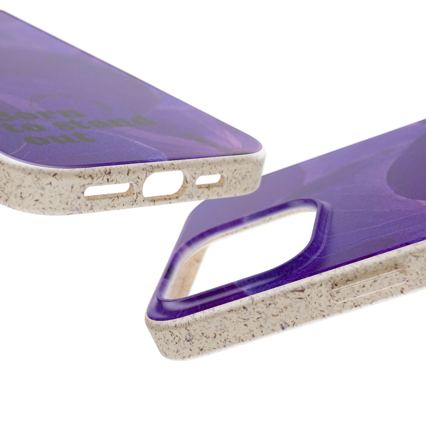Eco-Friendly February birth flower - Biodegradable case