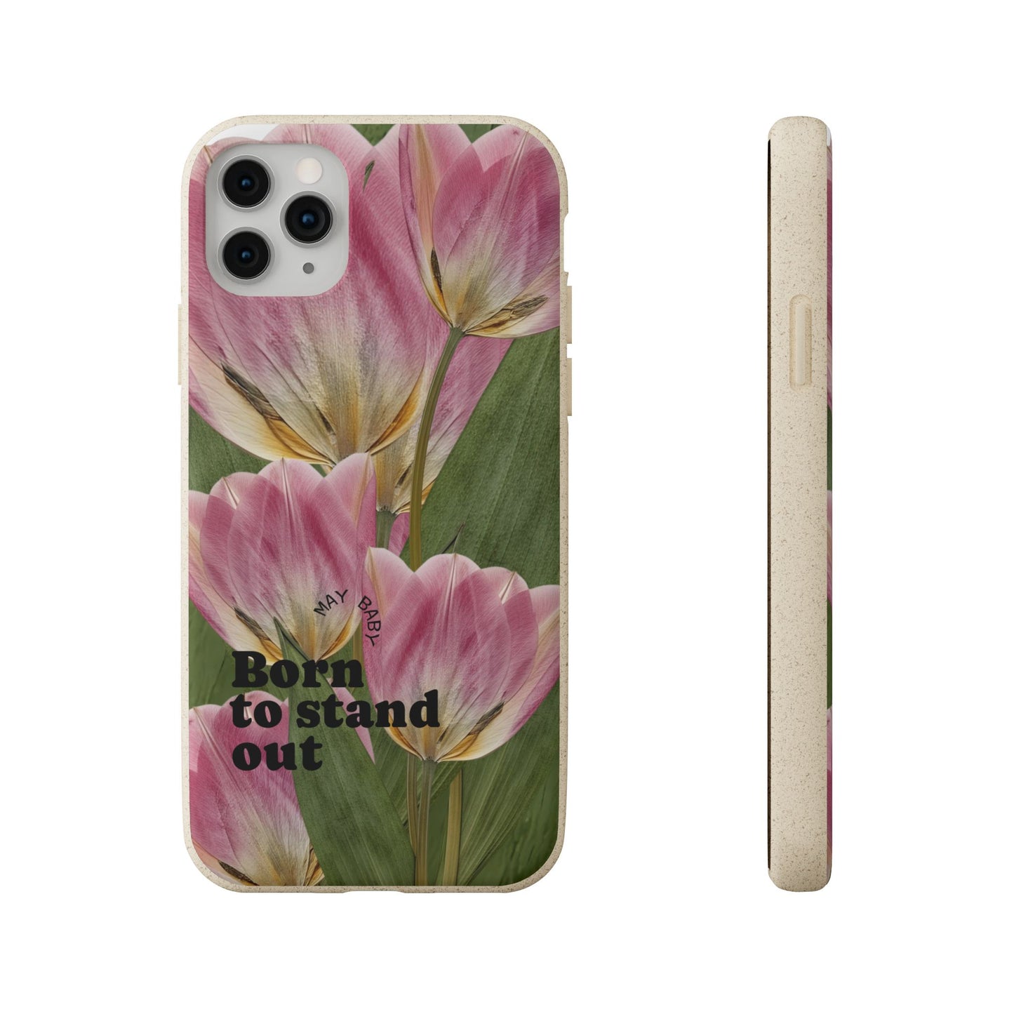 May Eco-friendly birth flower - Biodegradable case