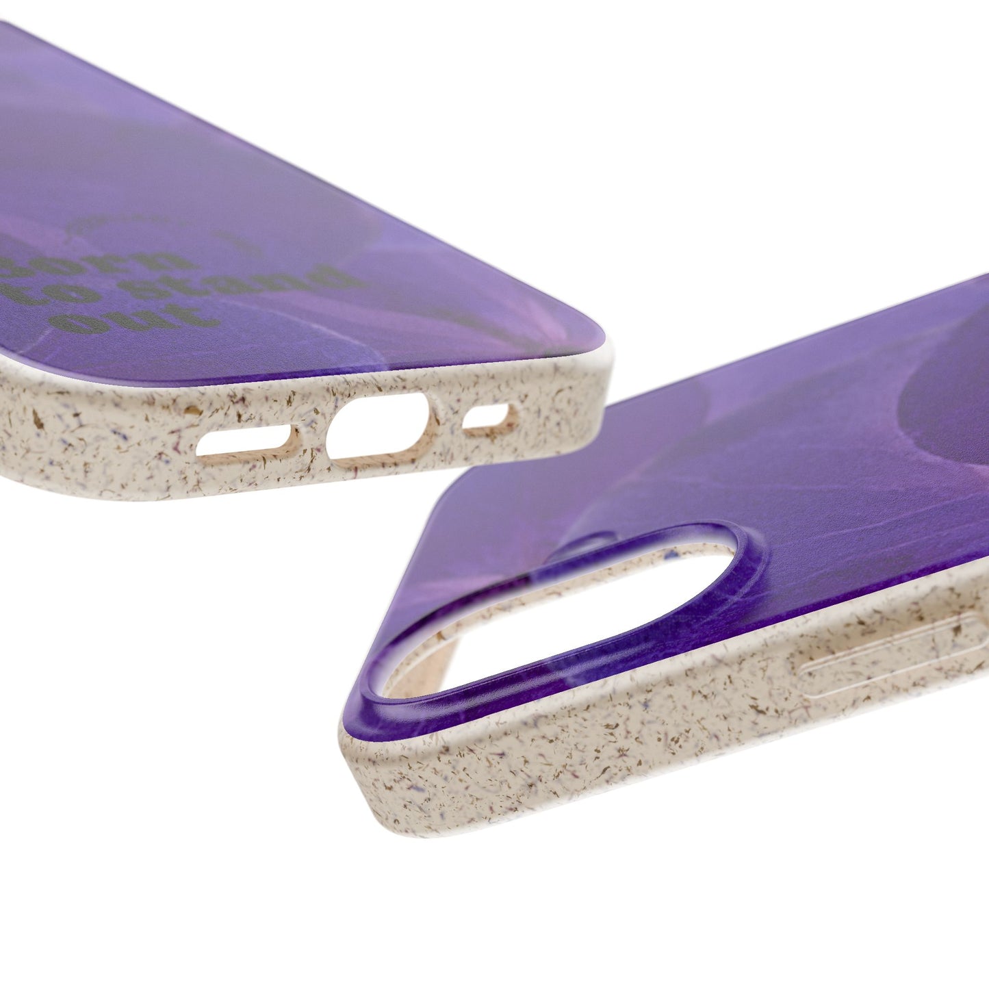 Eco-Friendly February birth flower - Biodegradable case