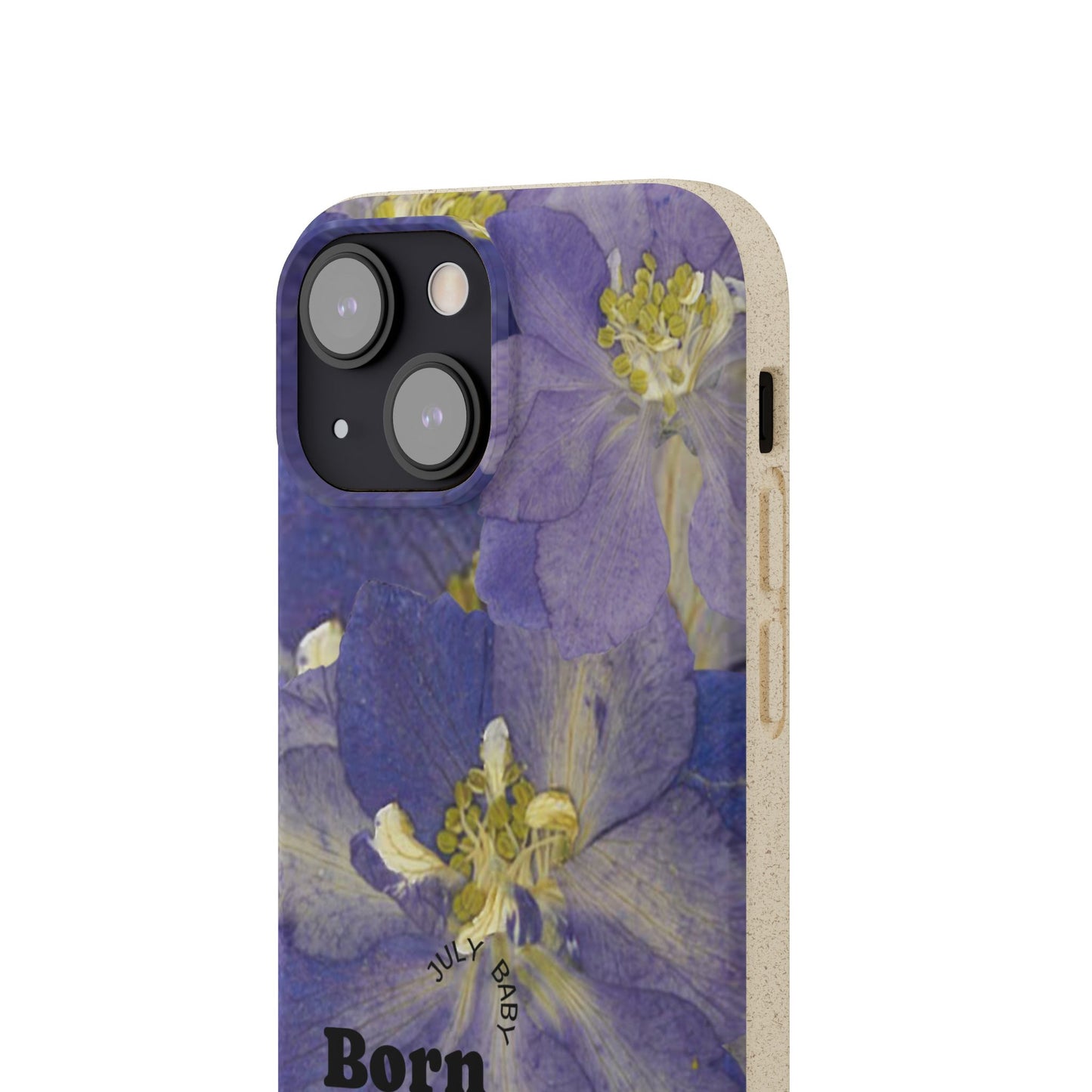 July Eco-friendly birth flower - Biodegradable case