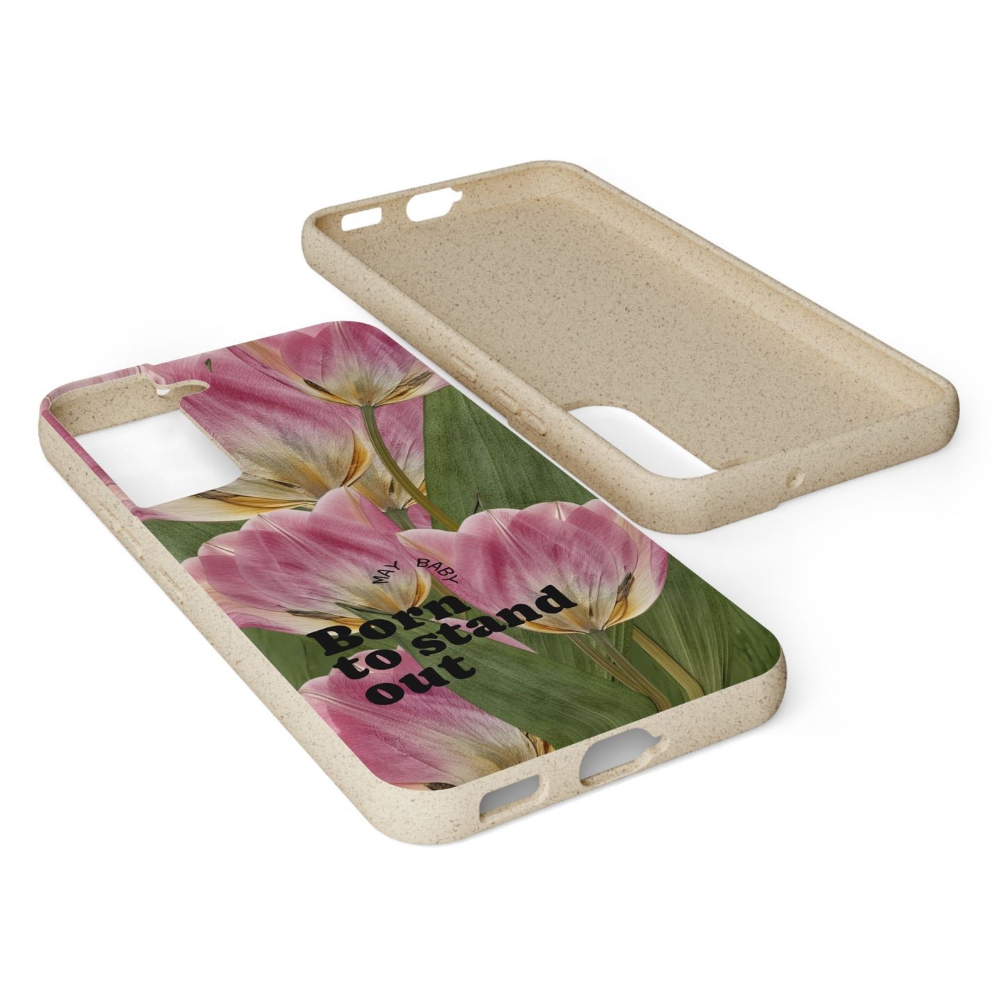 May Eco-friendly birth flower - Biodegradable case