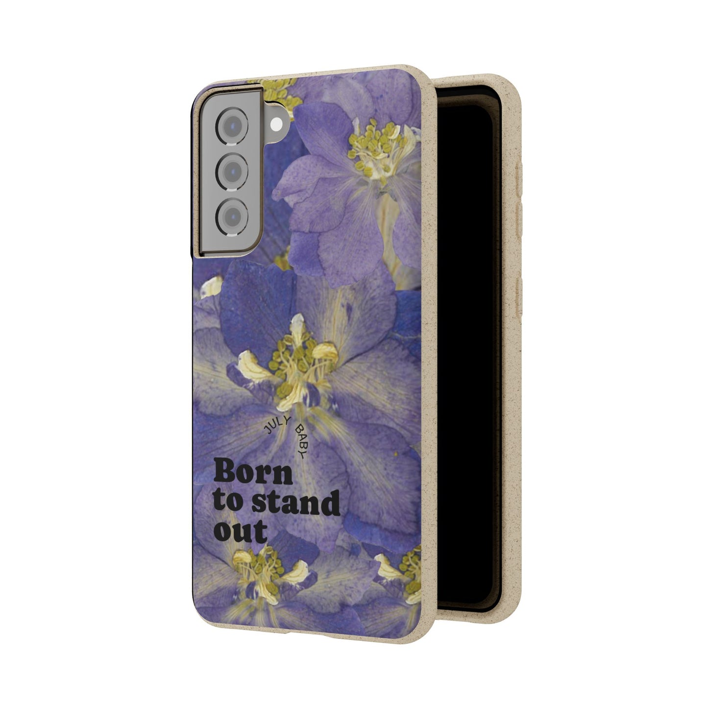 July Eco-friendly birth flower - Biodegradable case