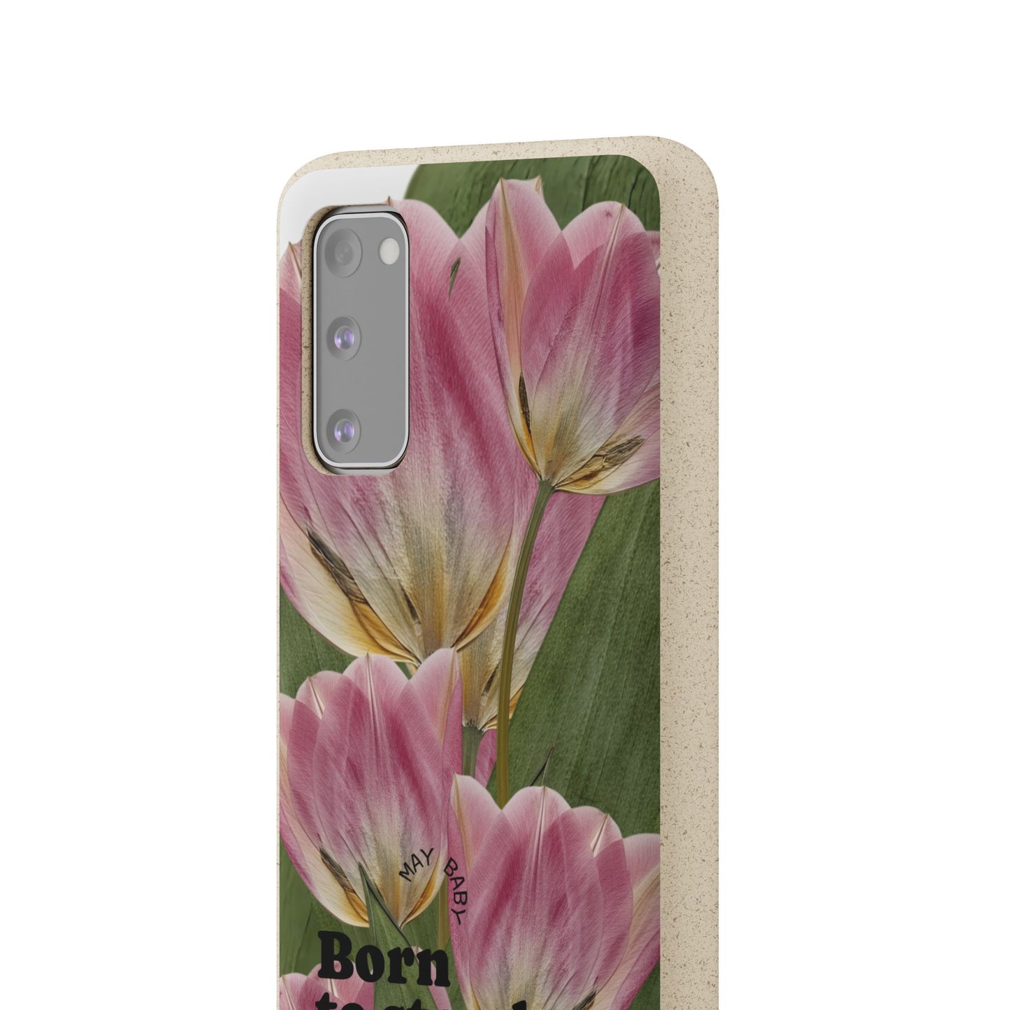 May Eco-friendly birth flower - Biodegradable case