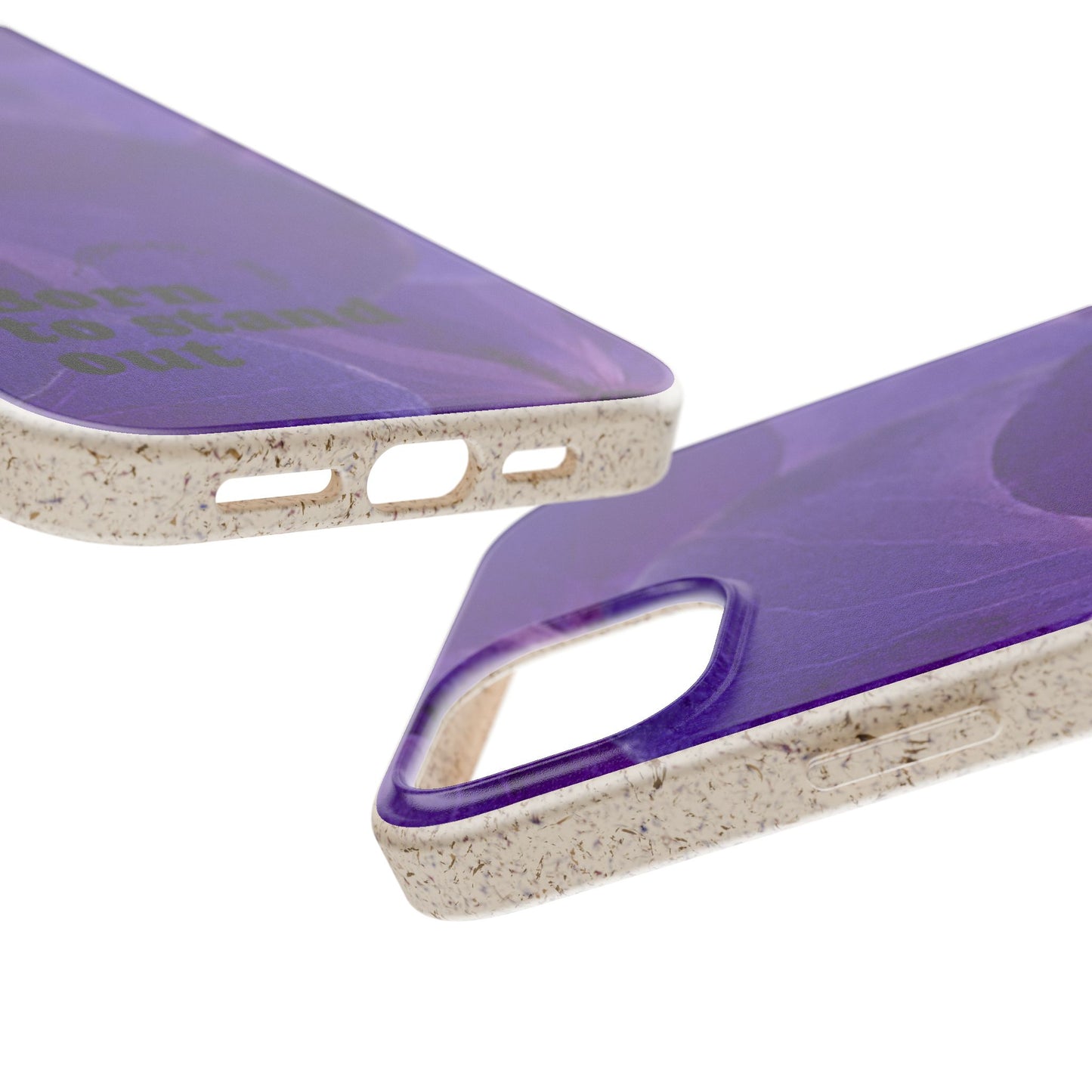 Eco-Friendly February birth flower - Biodegradable case