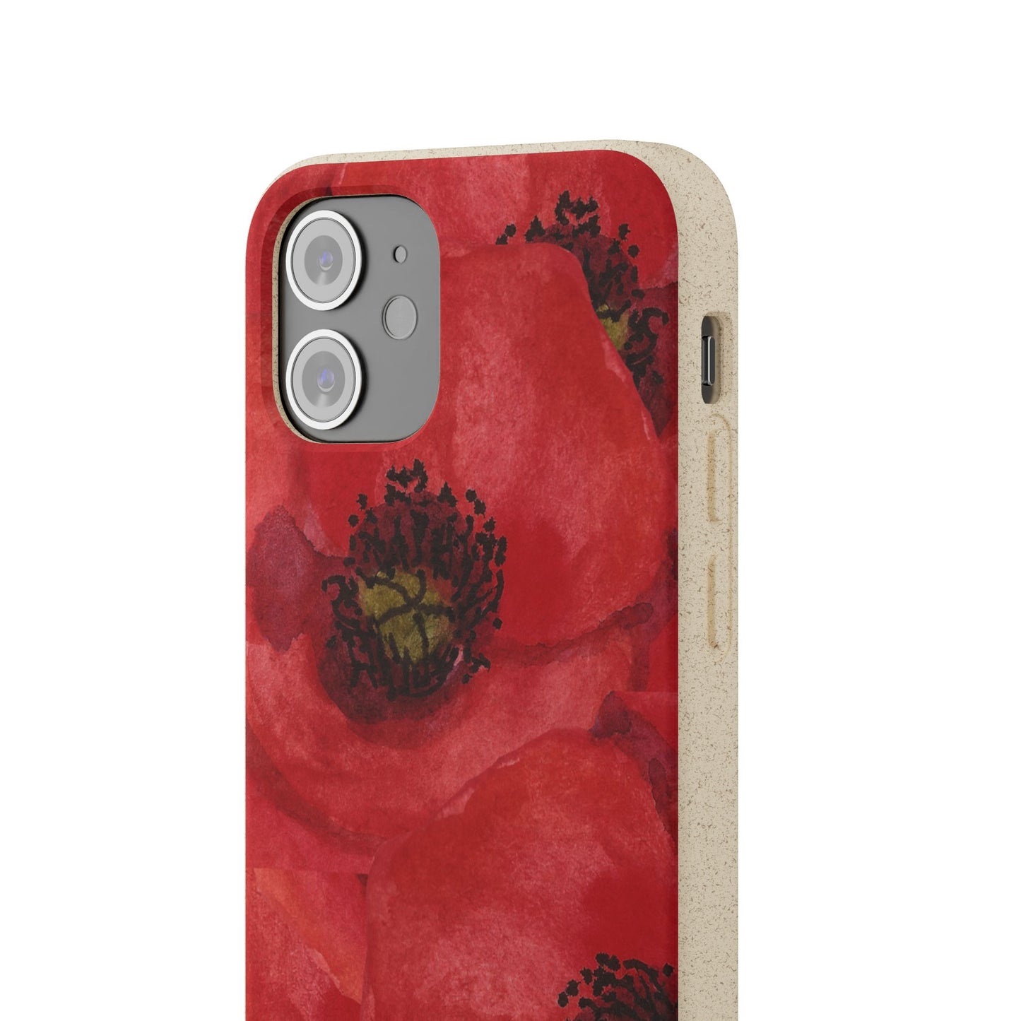 Poppy flower - Biodegradable case