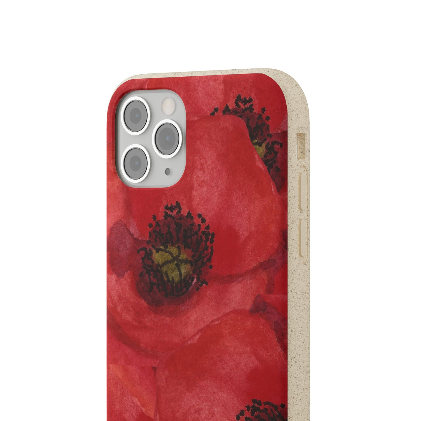 Poppy flower - Biodegradable case