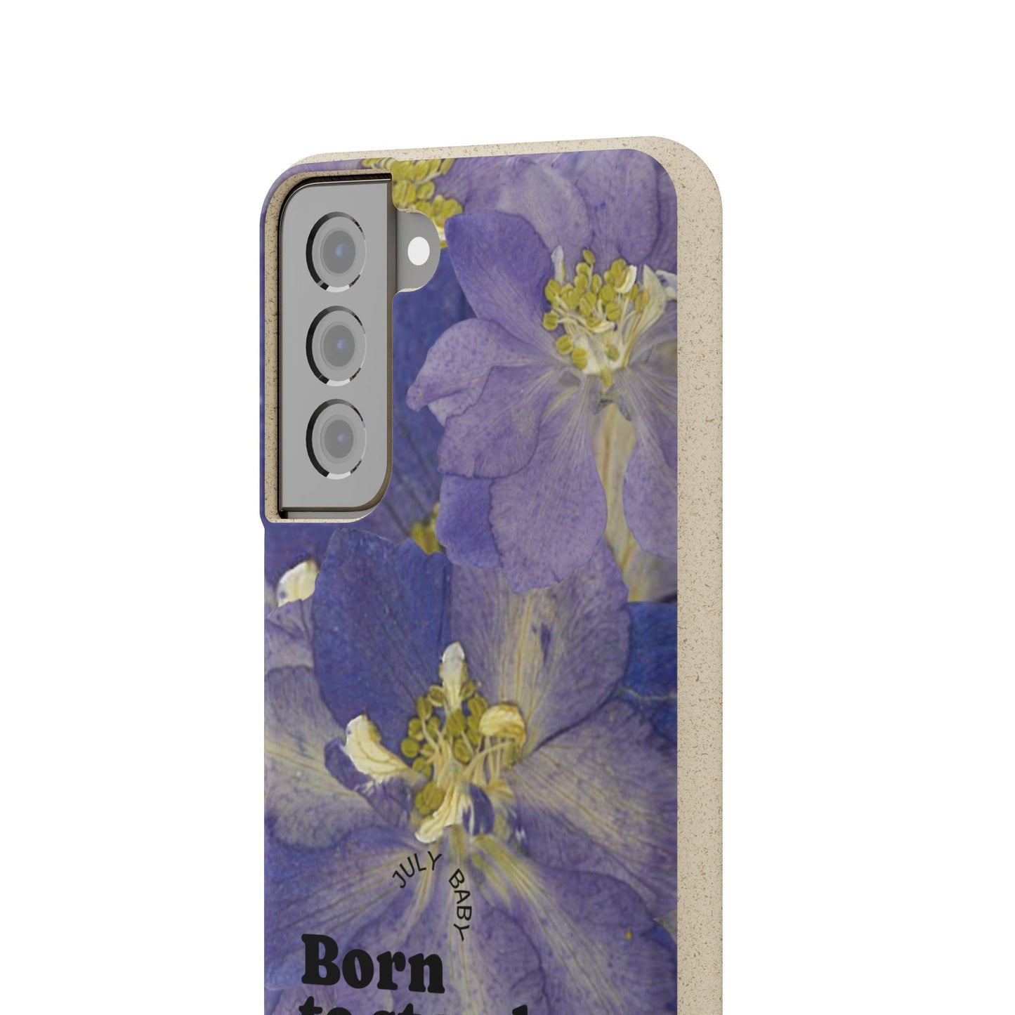 July Eco-friendly birth flower - Biodegradable case