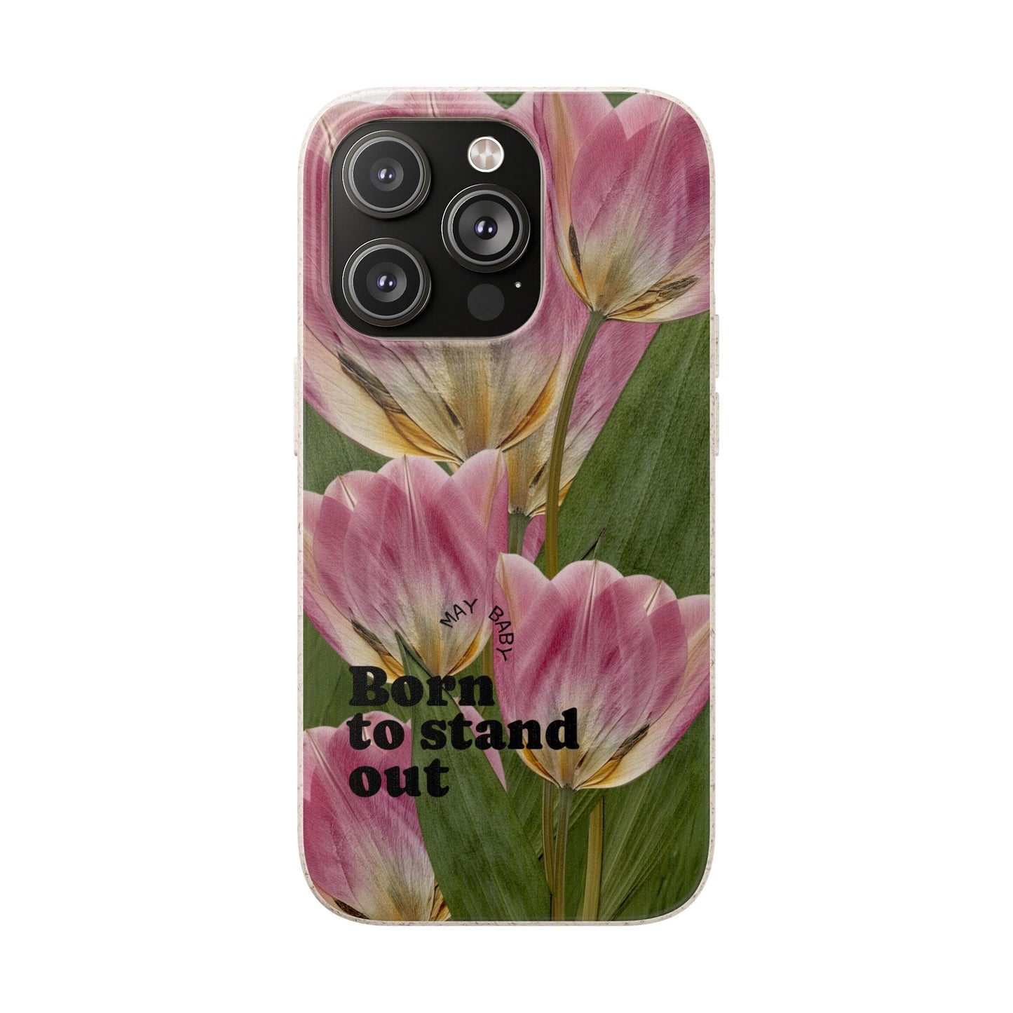 May Eco-friendly birth flower - Biodegradable case