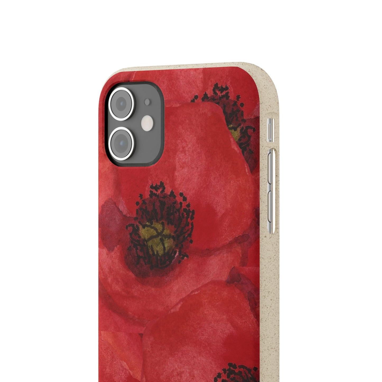 Poppy flower - Biodegradable case