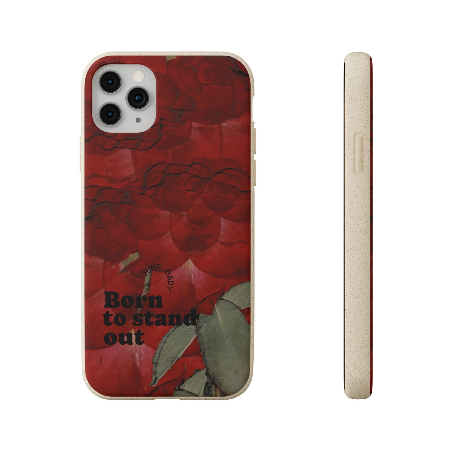 June Eco-friendly birth flower - Biodegradable case