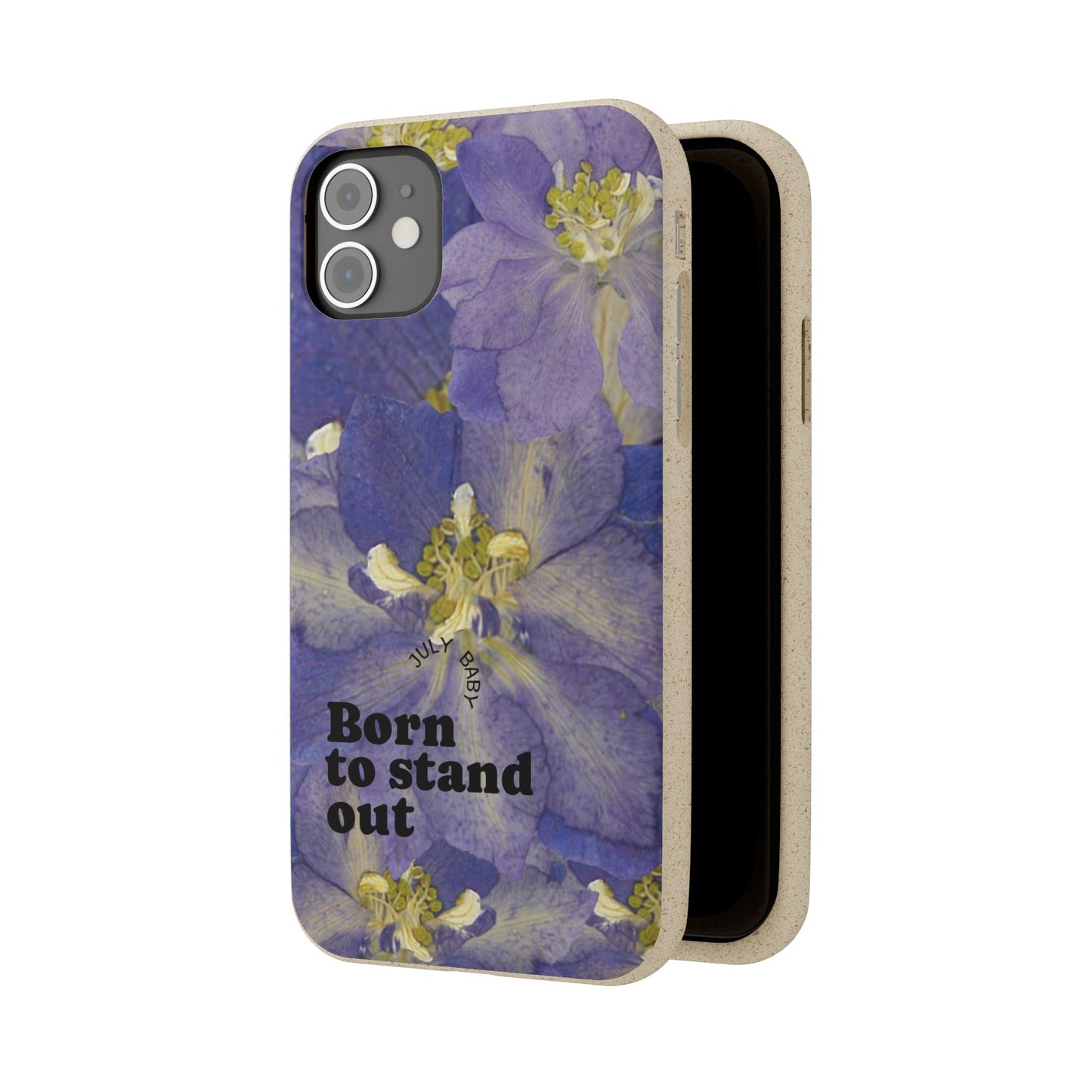July Eco-friendly birth flower - Biodegradable case