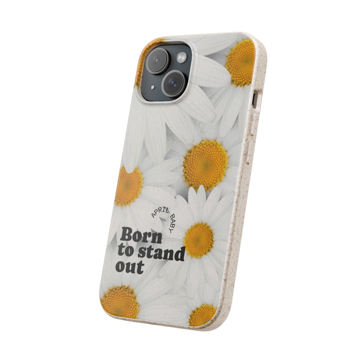 April Eco-friendly birth flower - Biodegradable case