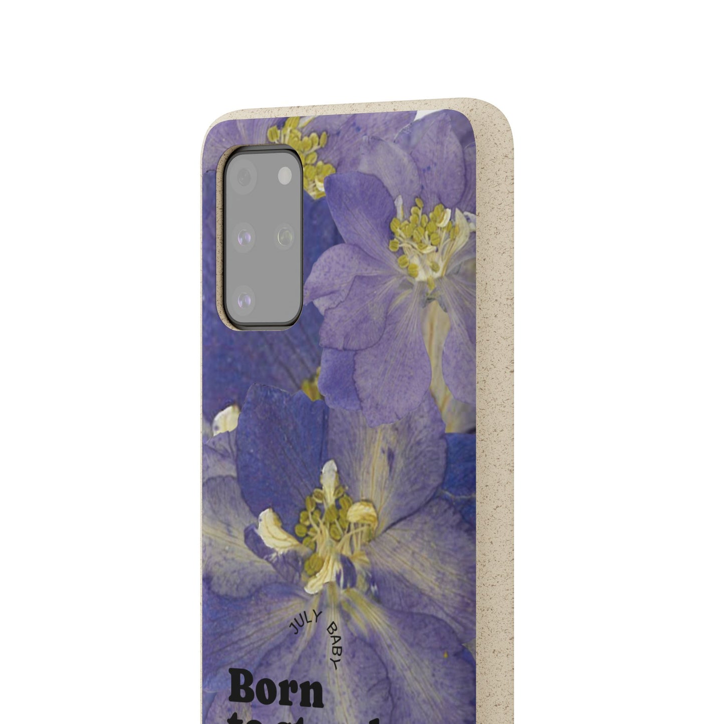 July Eco-friendly birth flower - Biodegradable case