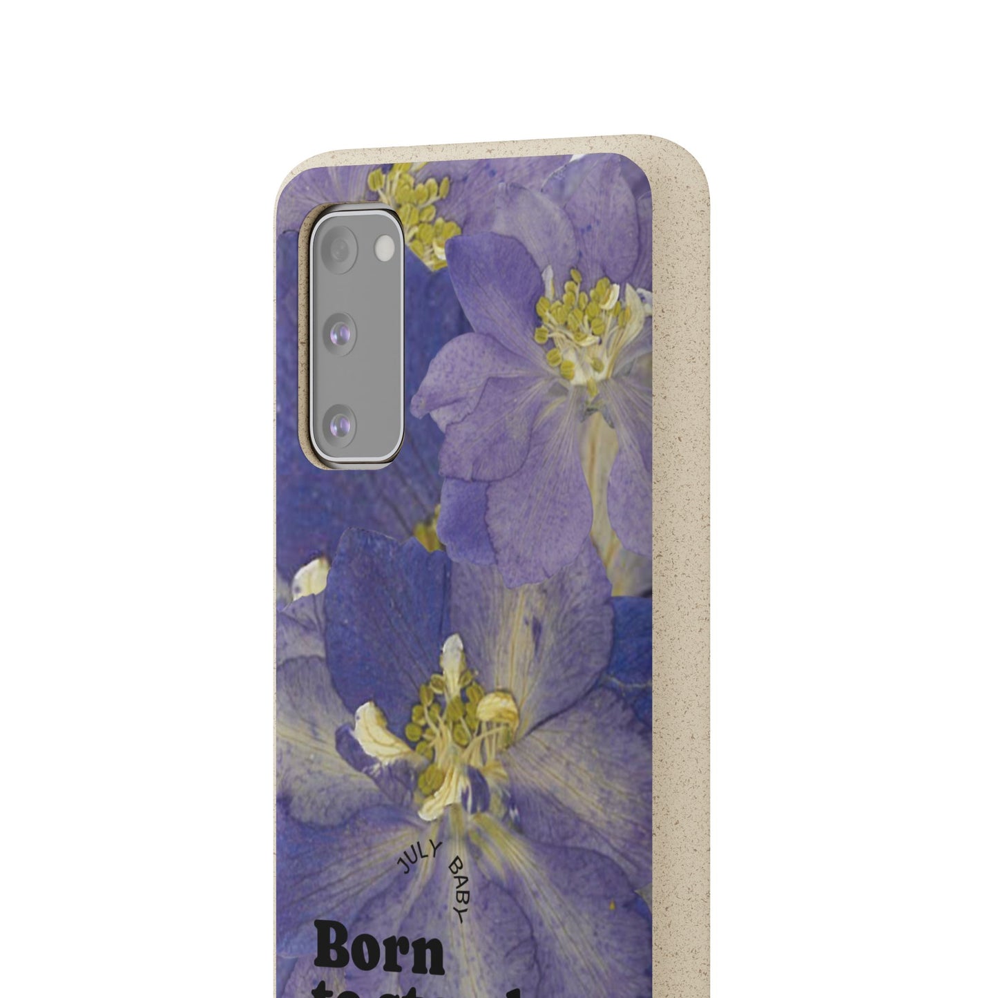 July Eco-friendly birth flower - Biodegradable case