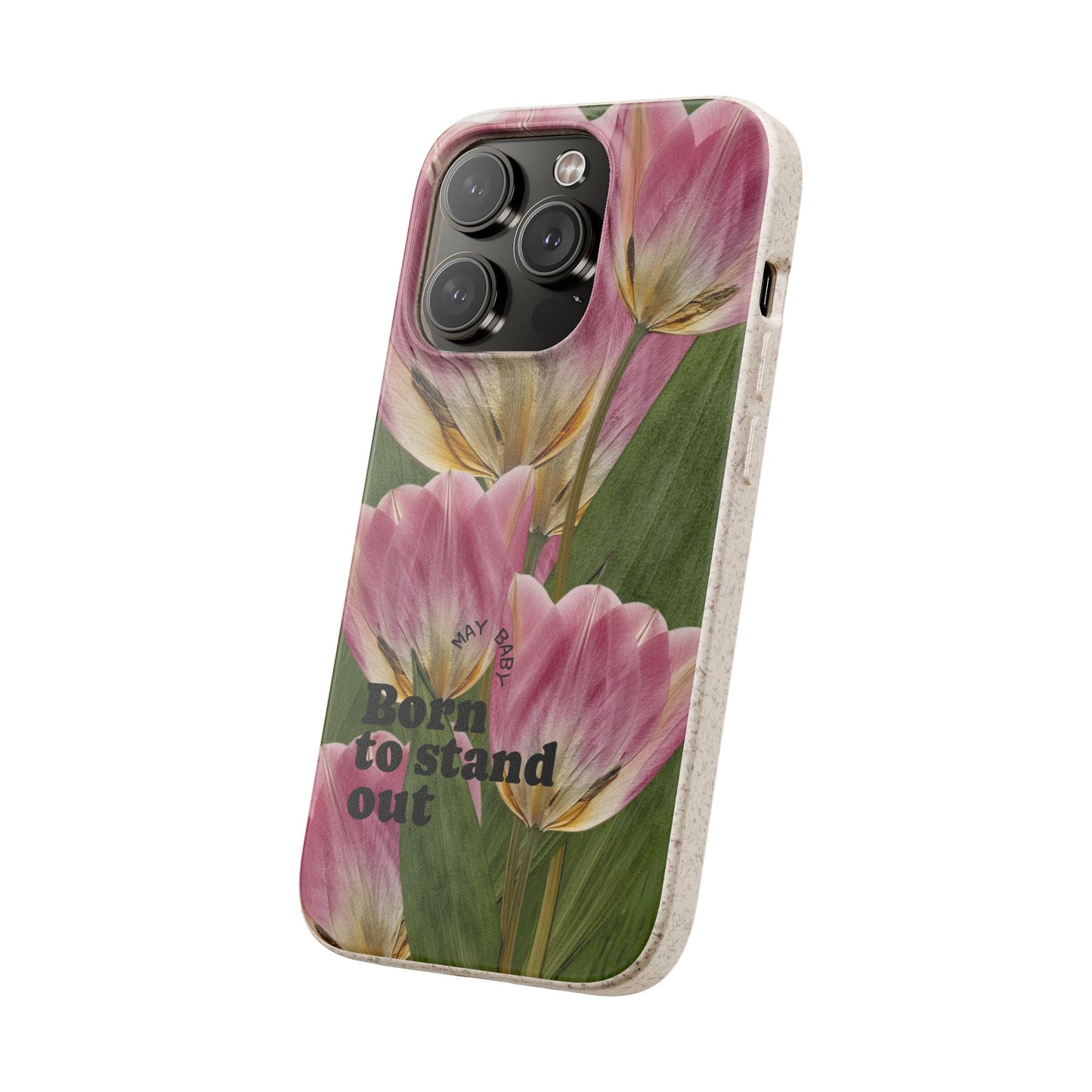May Eco-friendly birth flower - Biodegradable case