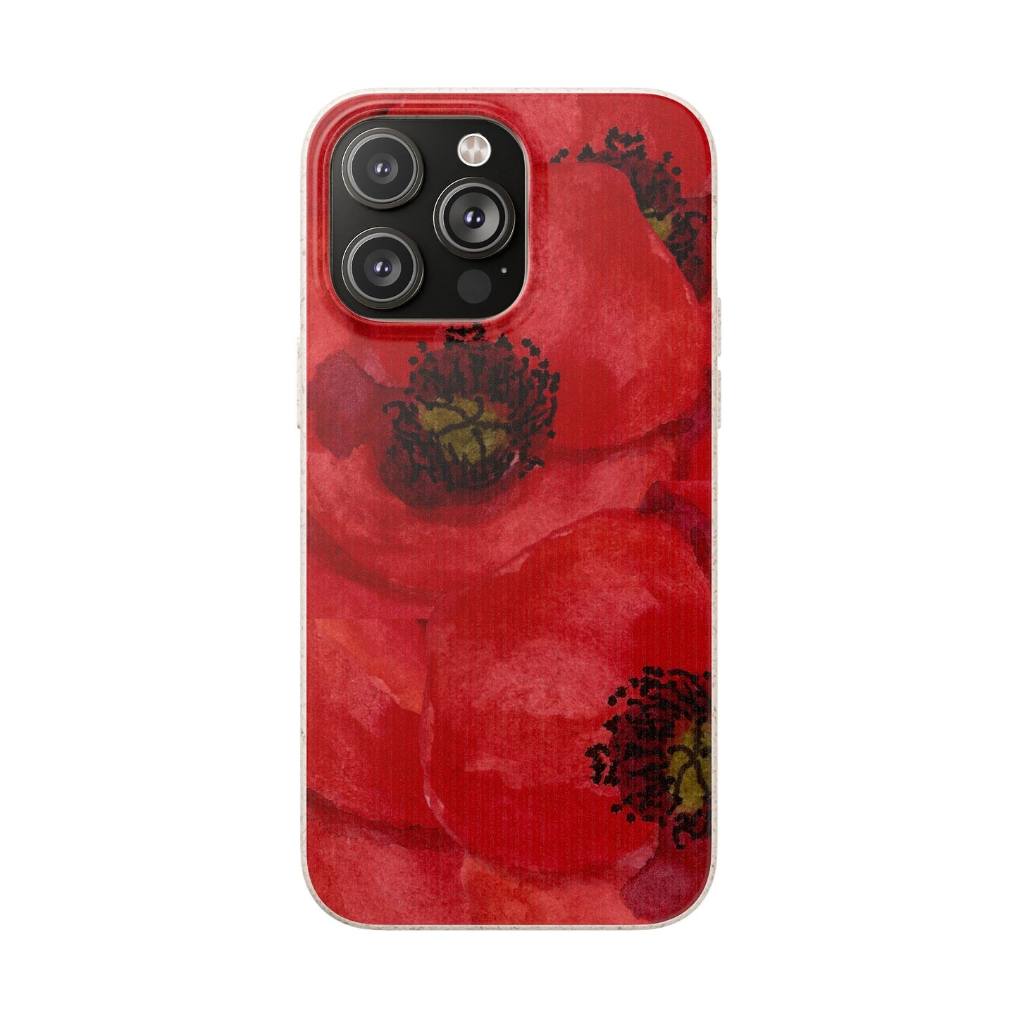 Poppy flower - Biodegradable case