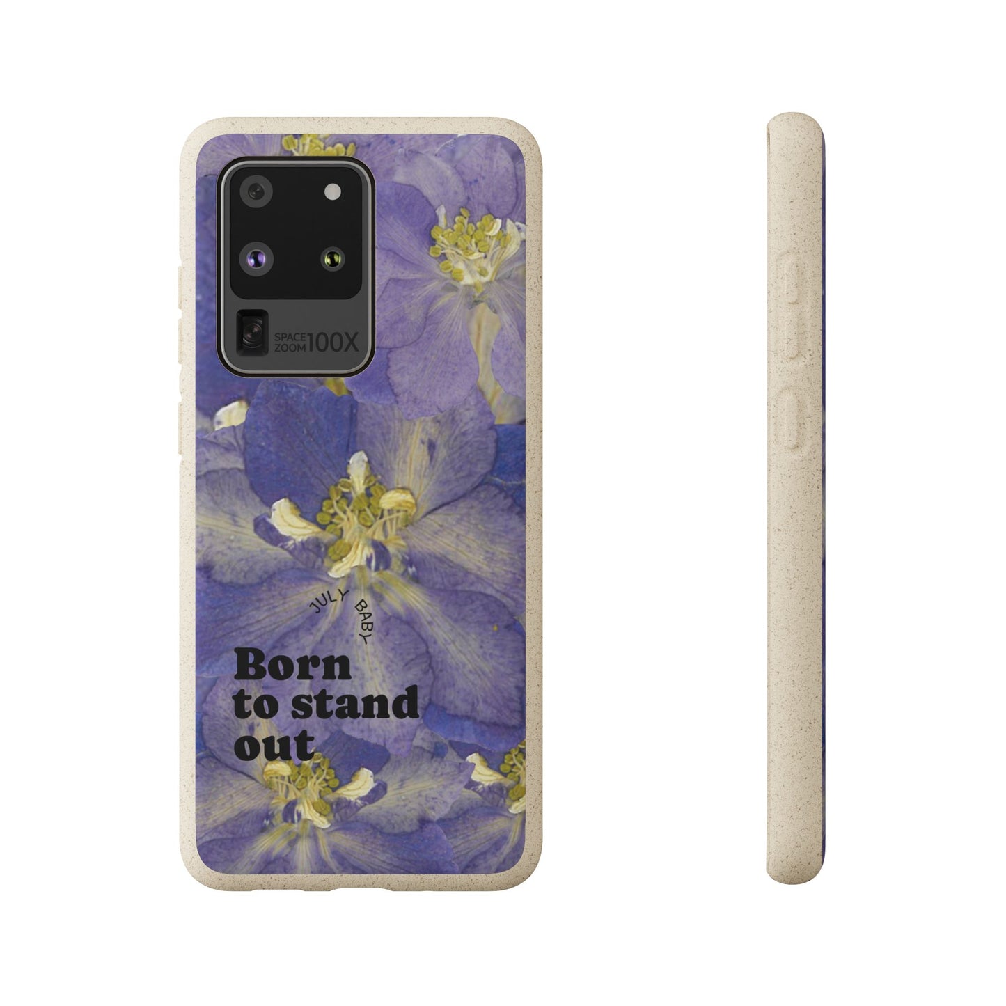 July Eco-friendly birth flower - Biodegradable case