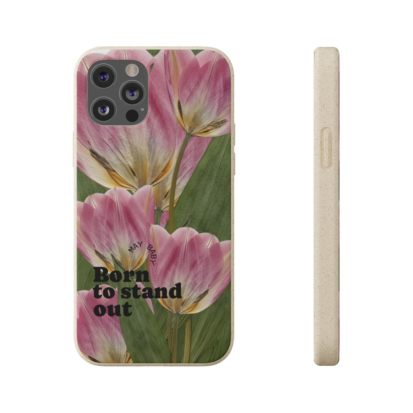 May Eco-friendly birth flower - Biodegradable case