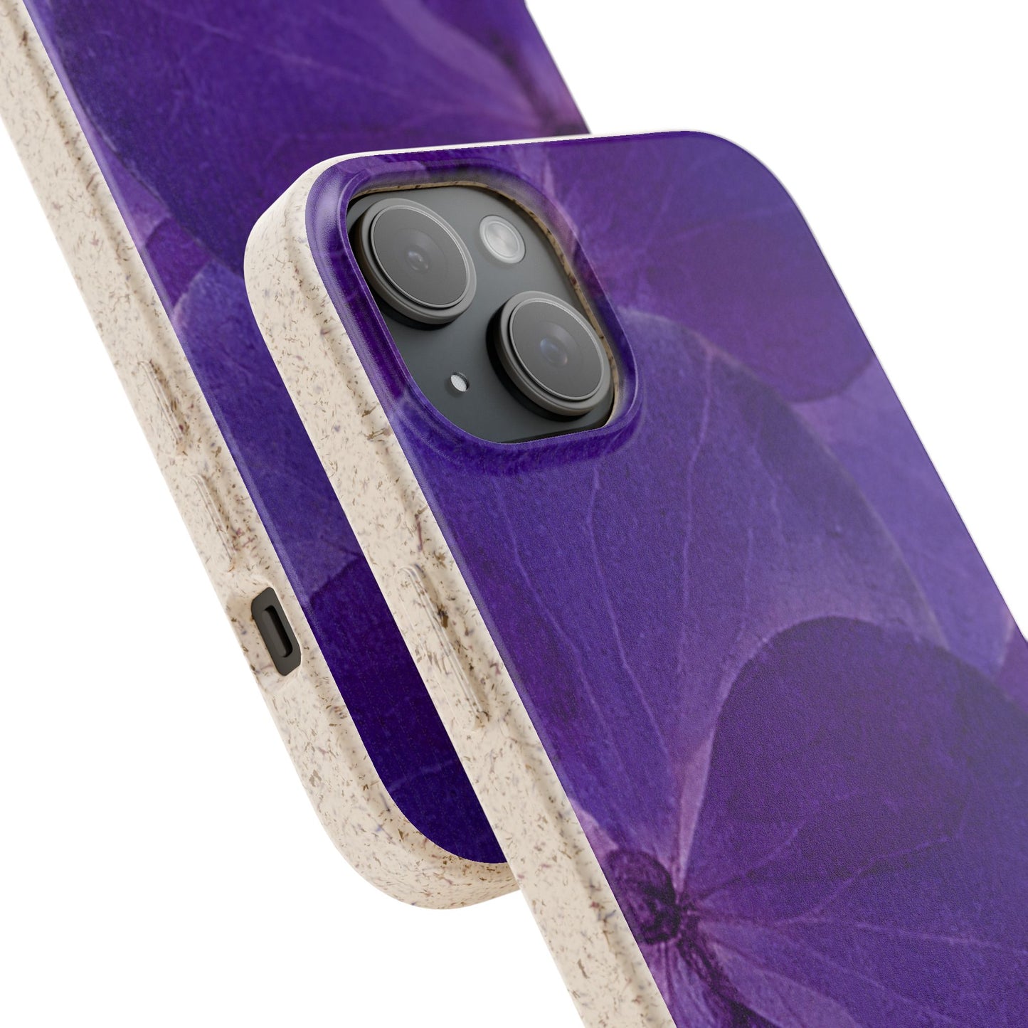 Eco-Friendly February birth flower - Biodegradable case