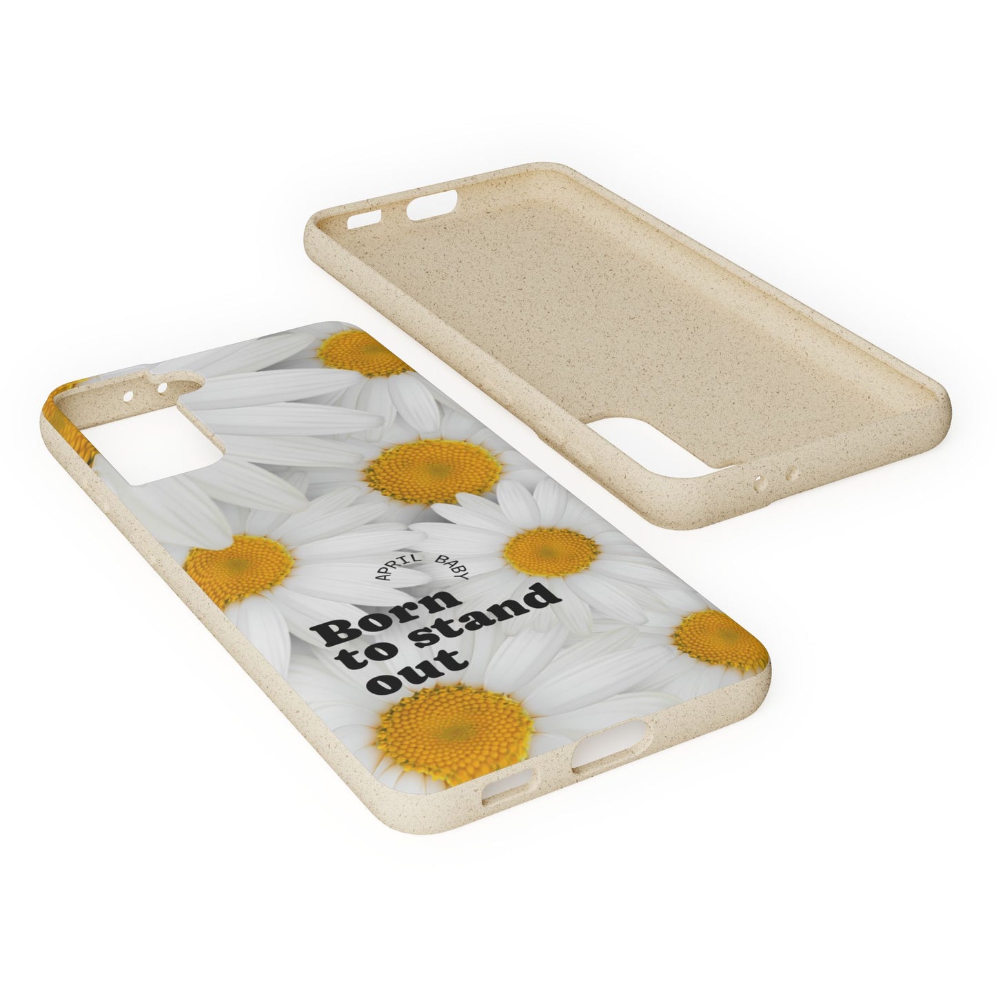 April Eco-friendly birth flower - Biodegradable case