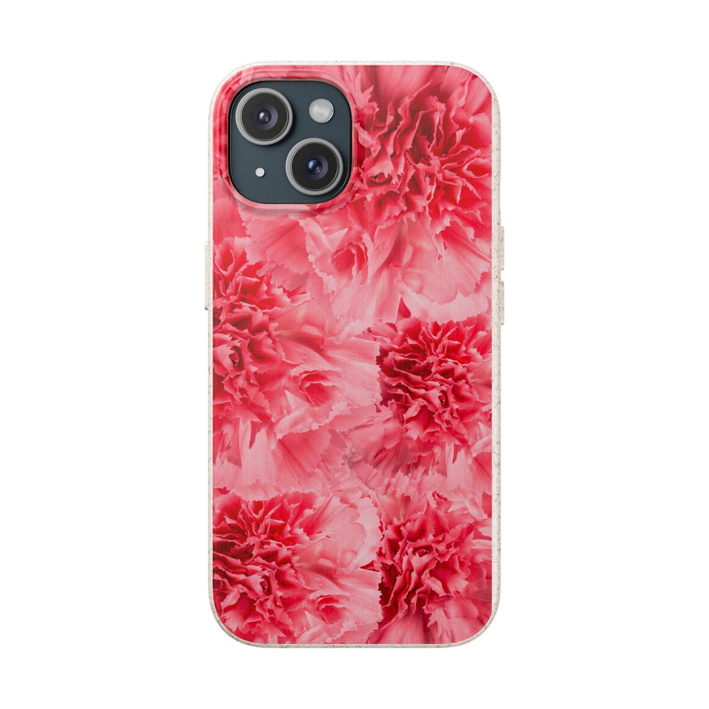 Carnation flower - Biodegradable case