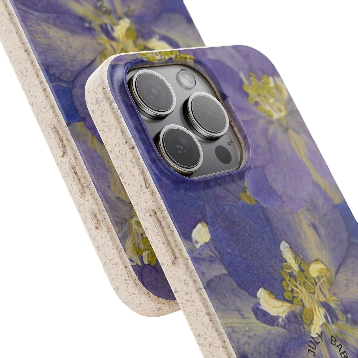 July Eco-friendly birth flower - Biodegradable case