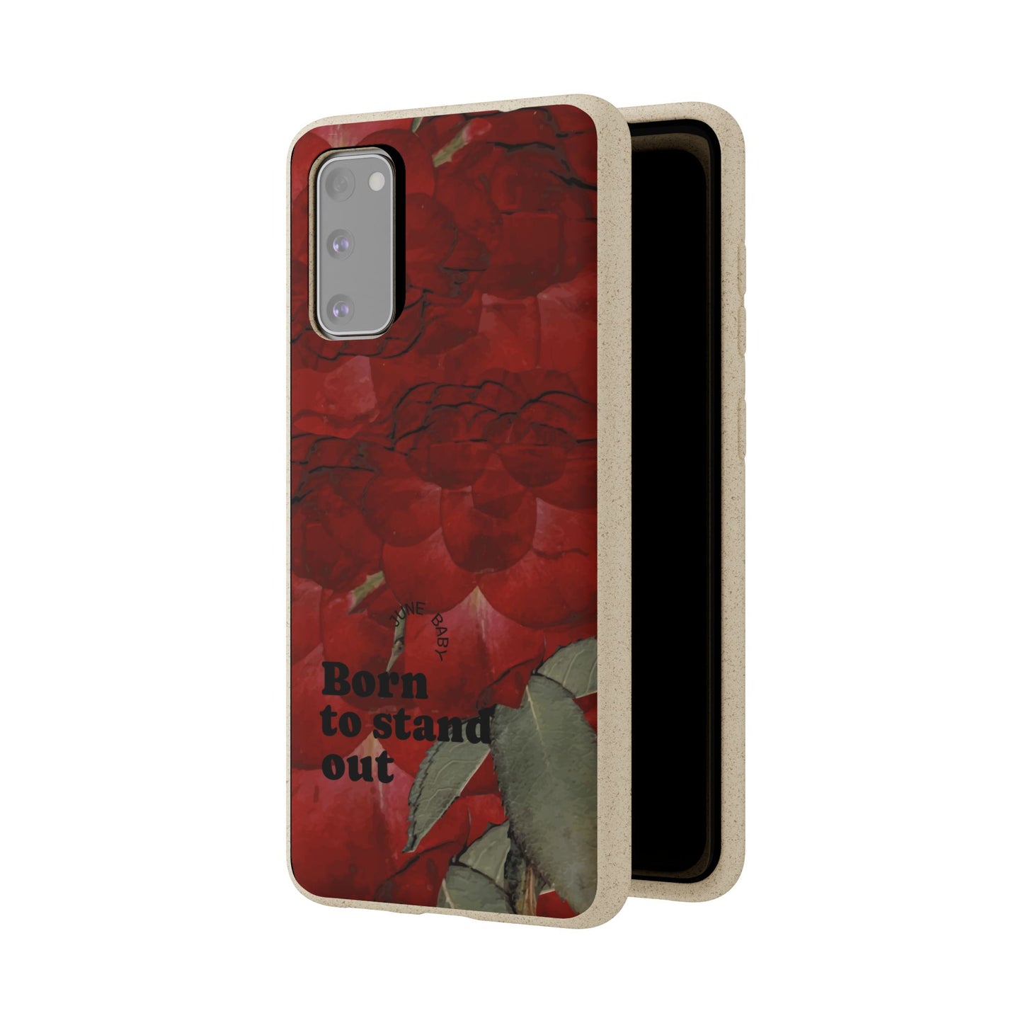 June Eco-friendly birth flower - Biodegradable case