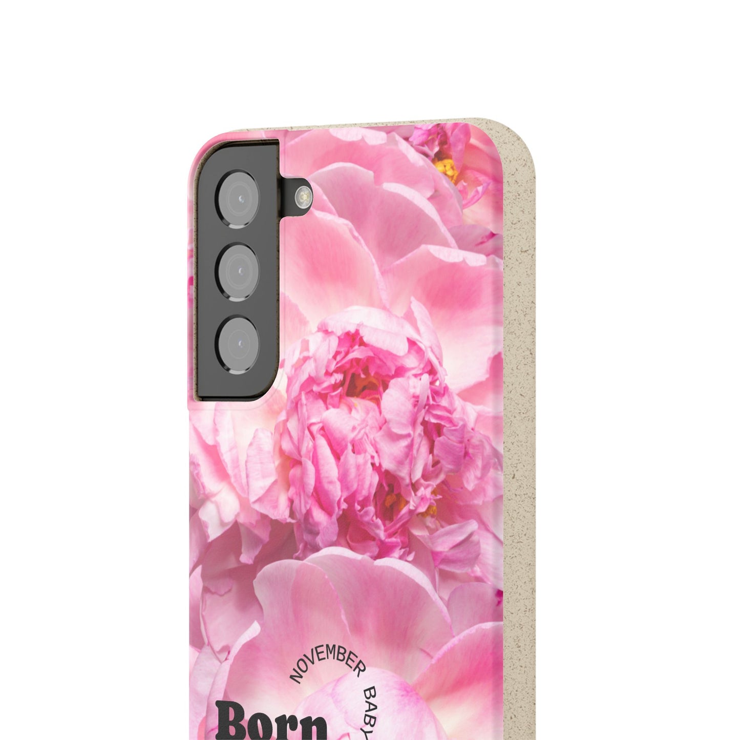 November Eco-friendly birth flower - Biodegradable case